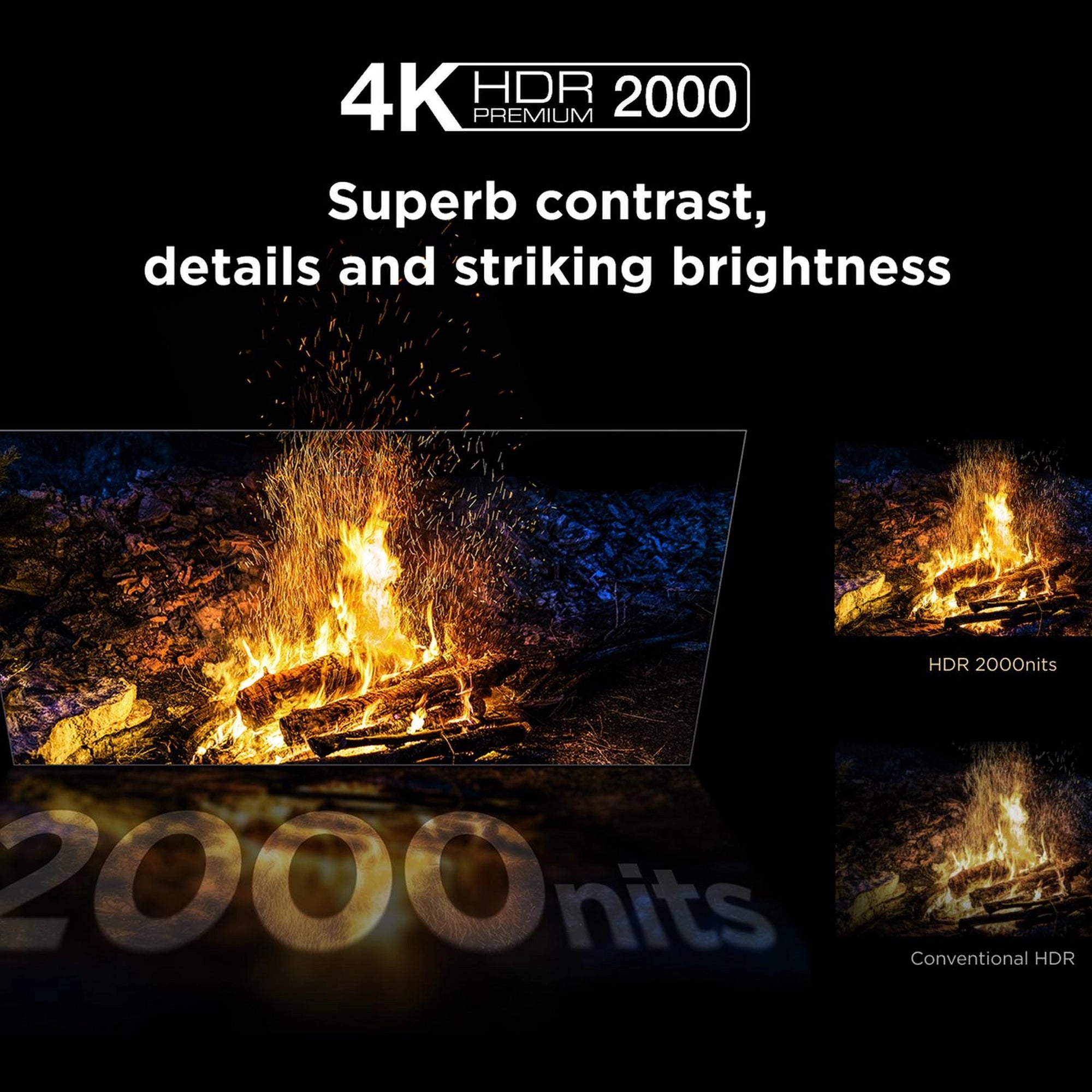 TCL 55Q6C-UK 55" 4K QD-Mini LED UHD Smart Google TV