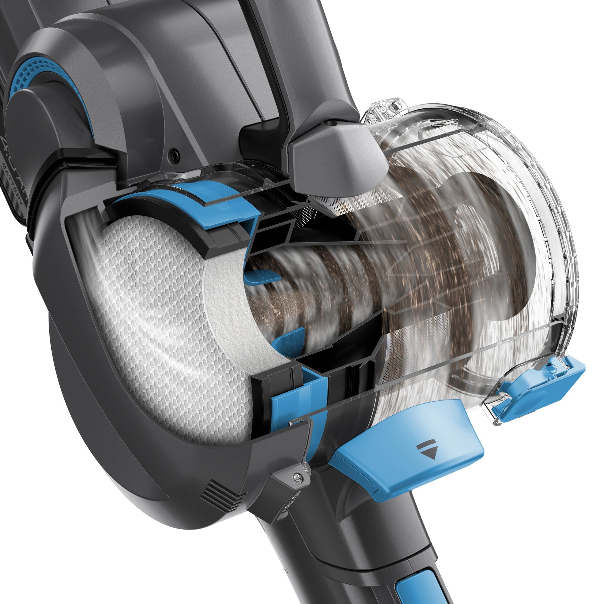 VAX CLSV-B4CA Blade 4 Classic Plus Cordless Vacuum Cleaner - Graphite/Blue