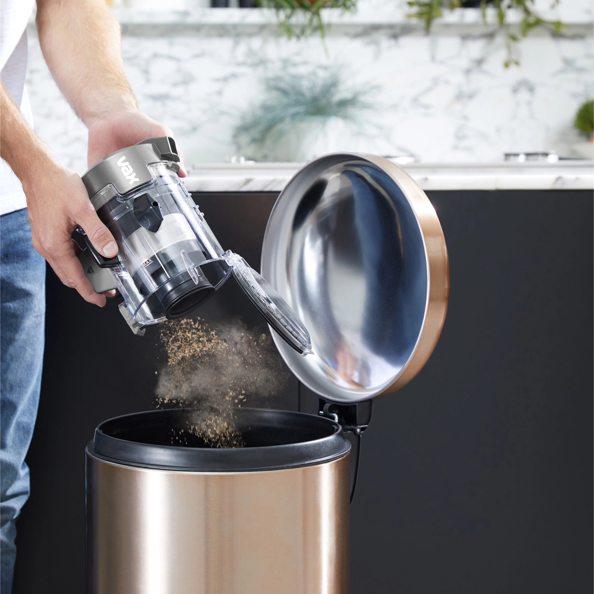 VAX CLSV-B4CA Blade 4 Classic Plus Cordless Vacuum Cleaner - Graphite/Blue