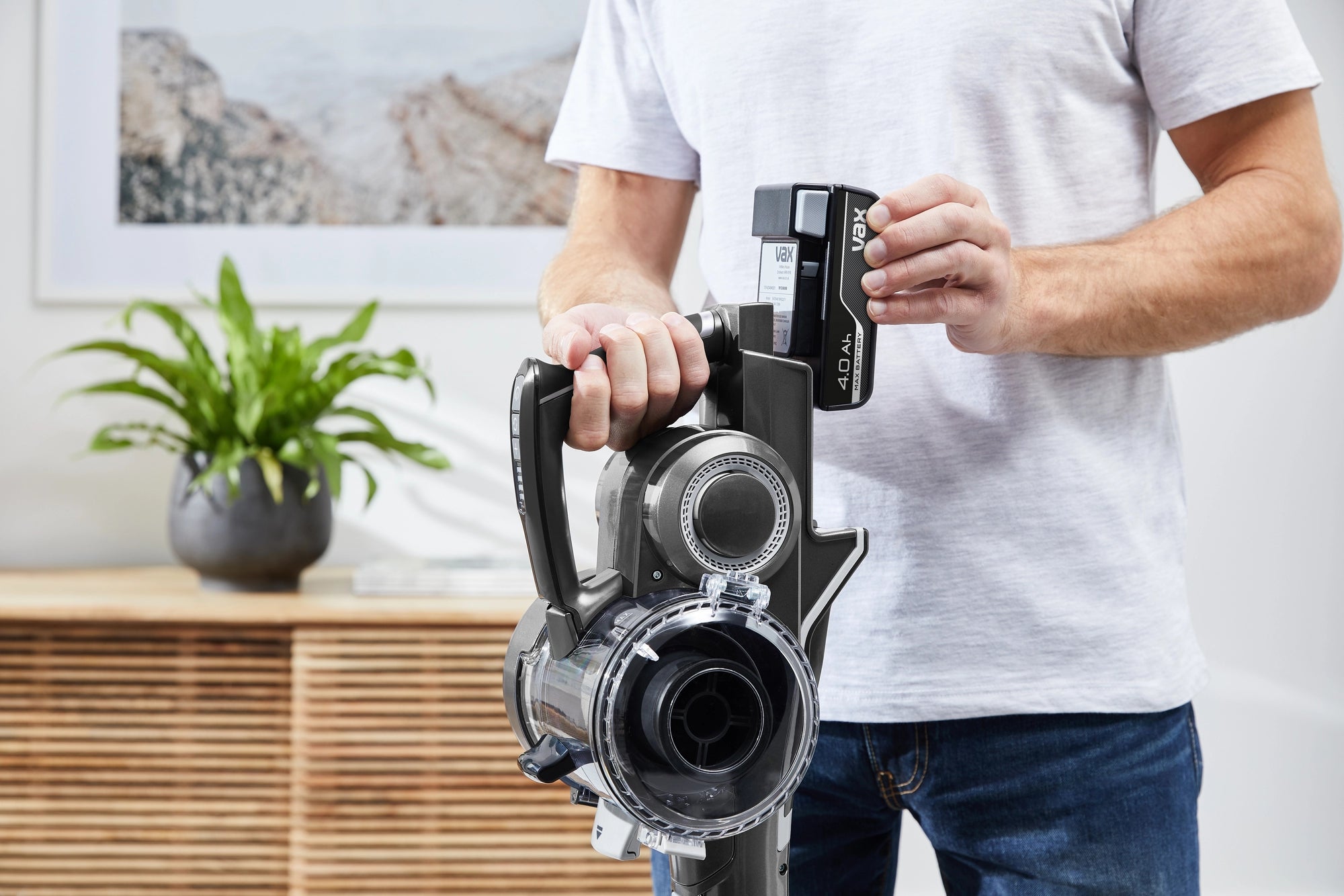 VAX CLSV-B4CS Blade 4 Classic Cordless Vacuum Cleaner - Graphite & Silver