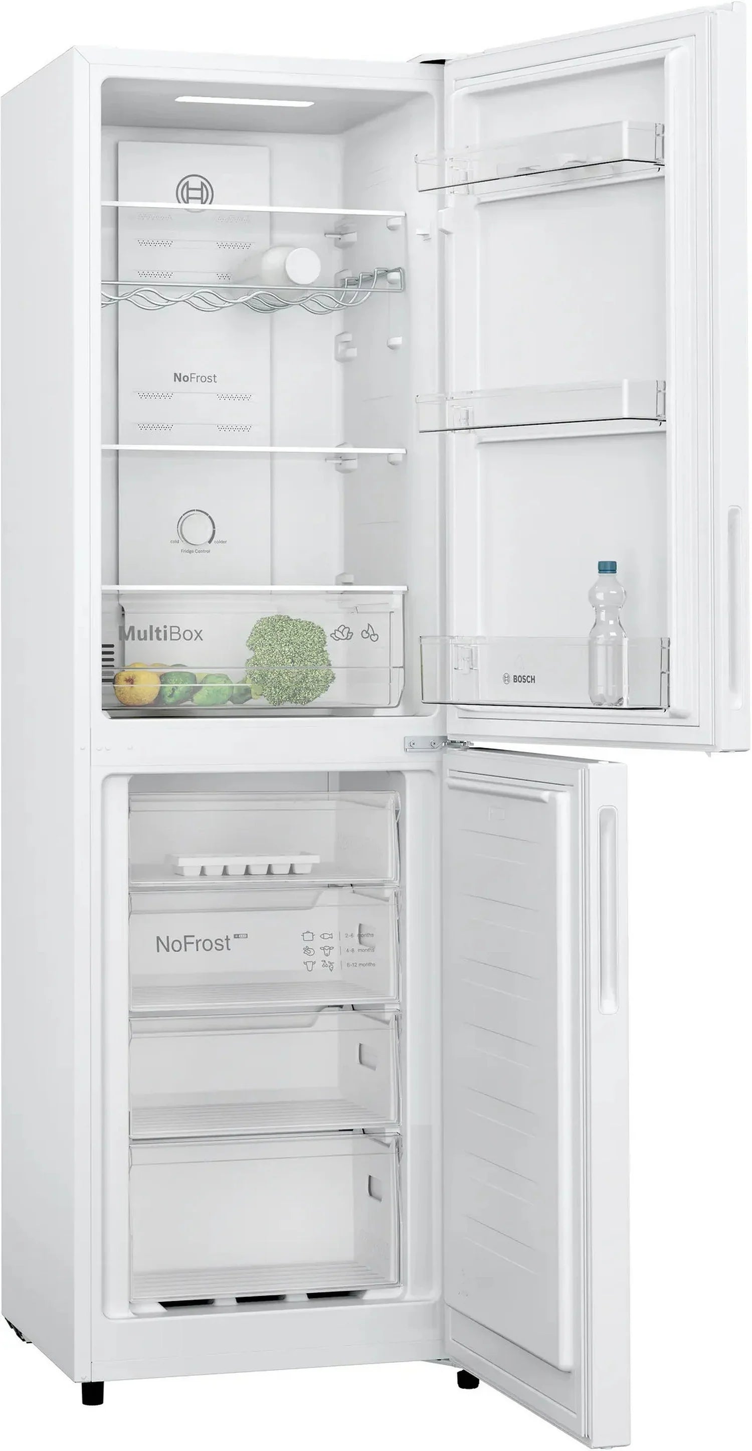 Bosch KGN27NWEAG 55cm 50/50 Frost Free Fridge Freezer - White