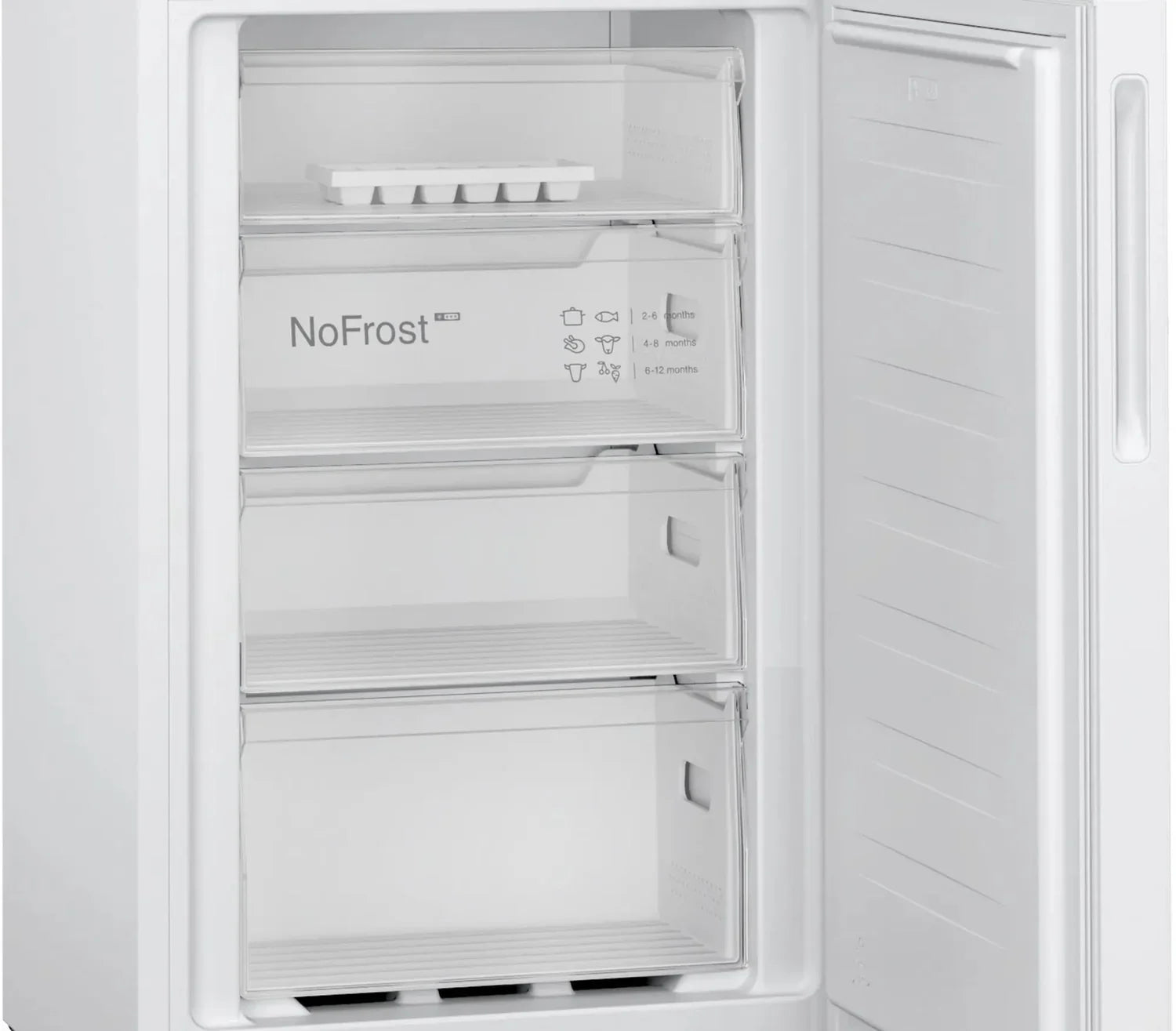 Bosch KGN27NWEAG 55cm 50/50 Frost Free Fridge Freezer - White