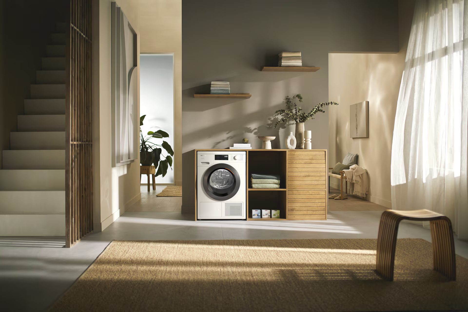 Miele TEC645 WP 8kg Heat Pump Tumble Dryer - White