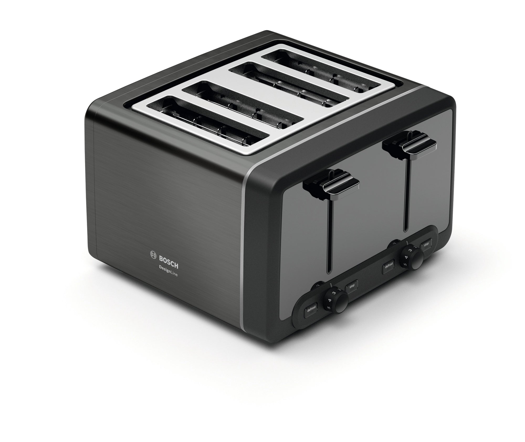 Bosch TAT5P445GB 4 Slice Toaster - Anthracite