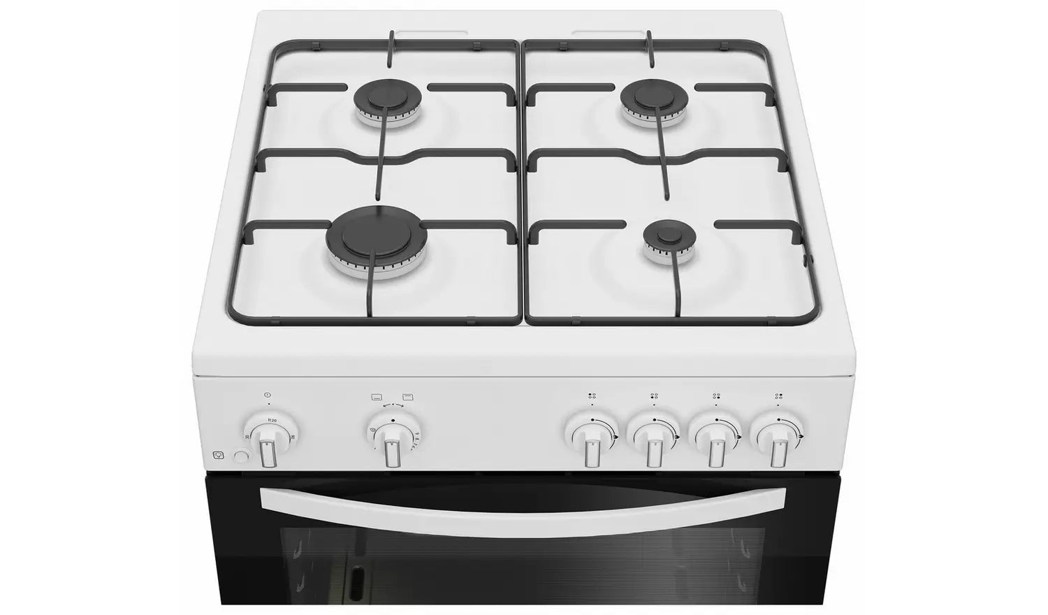 Indesit I6GGMMW/UK 60cm Single Oven Gas Cooker - White
