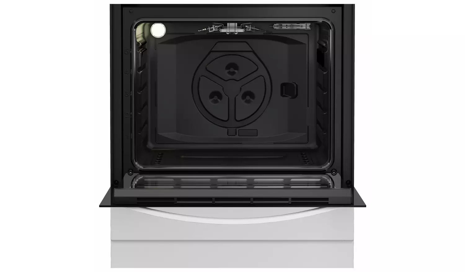 Indesit I6GGMMW/UK 60cm Single Oven Gas Cooker - White