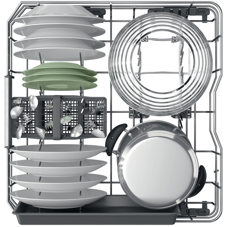 Hotpoint Hydroforce H8IHP42LUK Integrated Dishwasher - 14 Place Settings