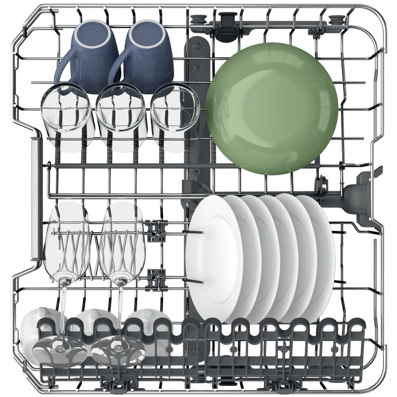 Hotpoint Hydroforce H8IHP42LUK Integrated Dishwasher - 14 Place Settings