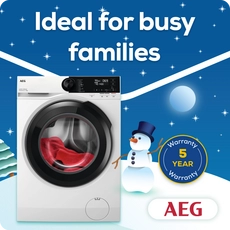 AEG LFR62844B 8kg 1400 Spin Washing Machine - White