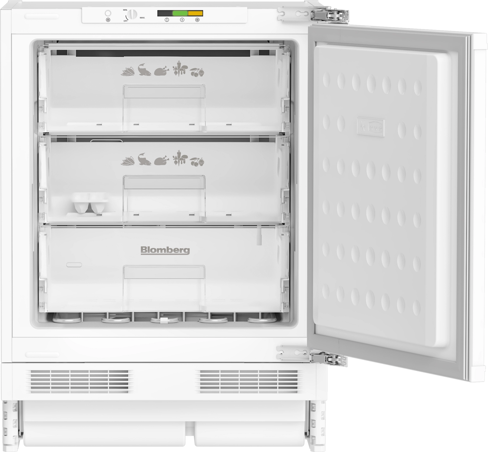 Blomberg FSE1654IU 59.5cm Integrated Under Counter Freezer - White
