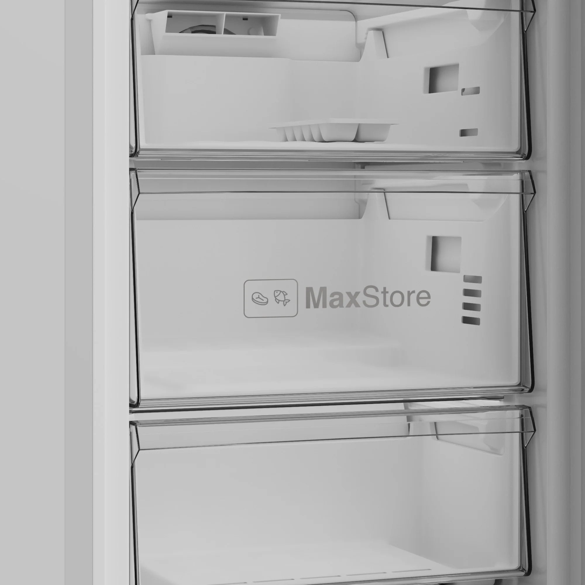 Blomberg KND24075V VitaminCare+ 59.5cm 70/30 Frost Free Fridge Freezer - White