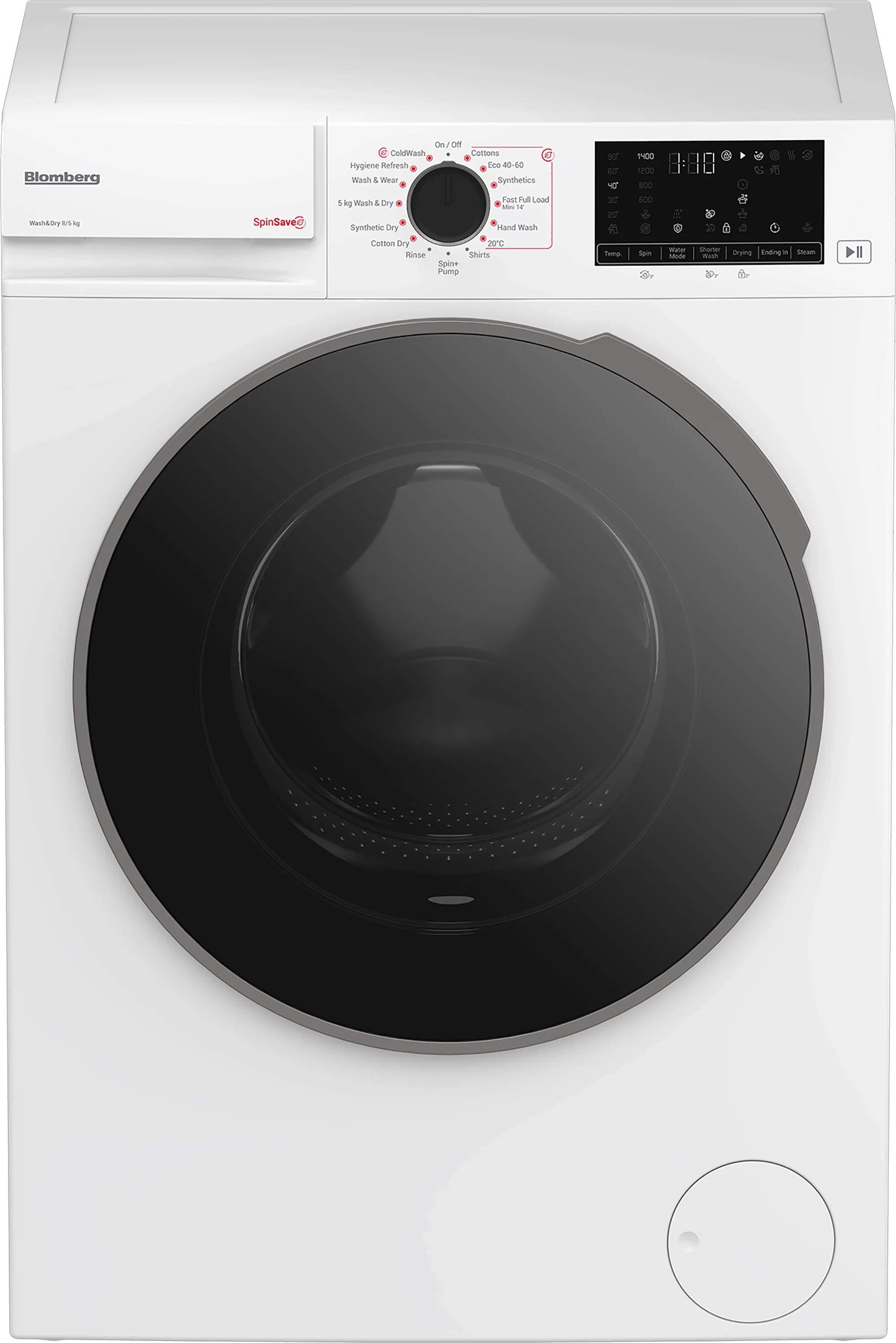 Blomberg LRF854311W 8kg/5kg 1400 Spin RecycledTub Washer Dryer - White