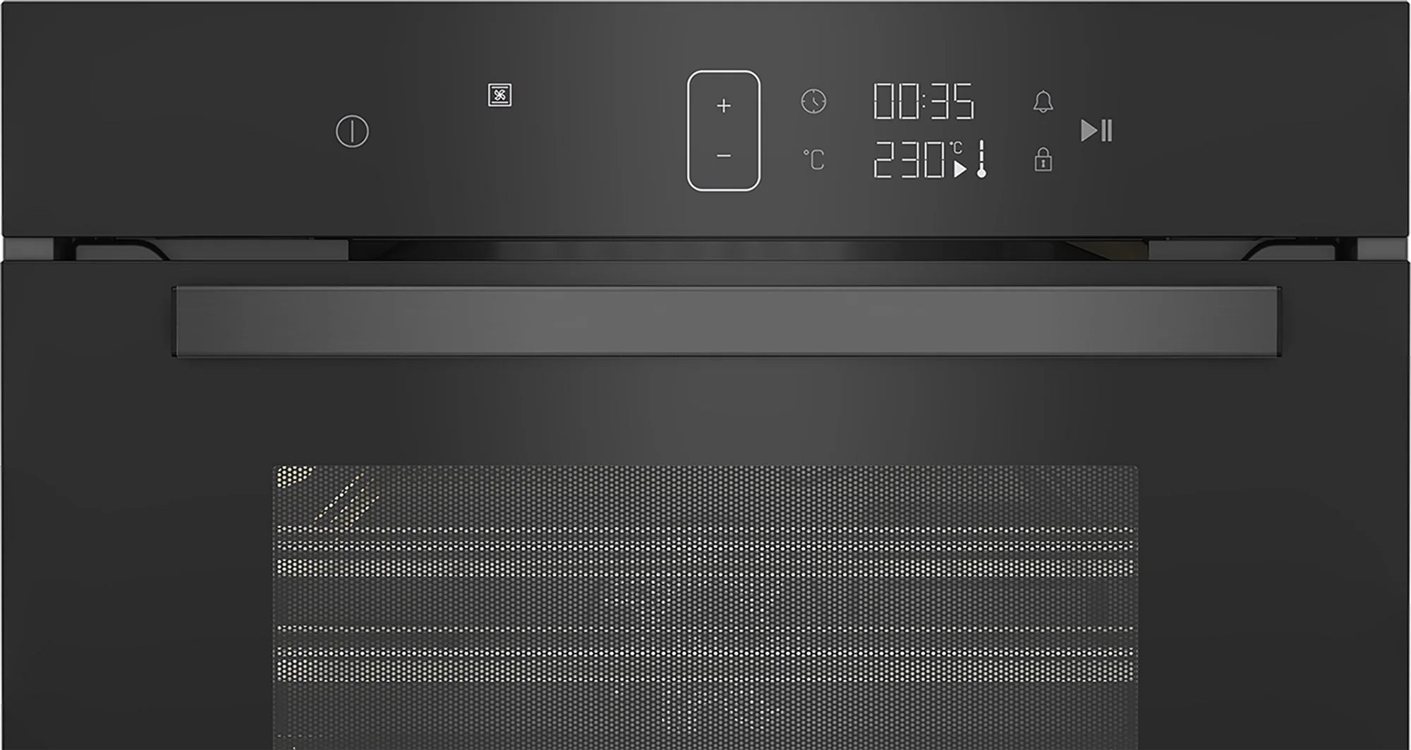 Blomberg ROKW8370B 59.4cm Built In Compact Microwave Oven - Black