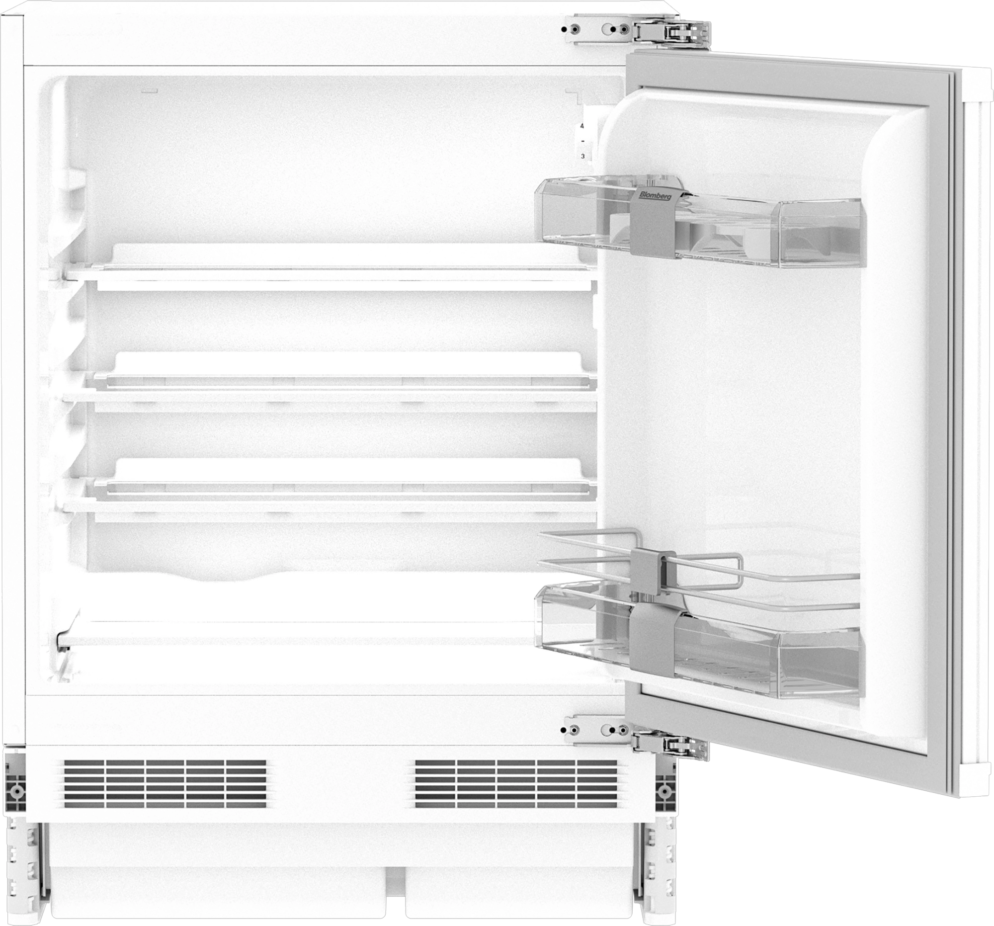 Blomberg TSM1654IU 59.5cm Integrated Under Counter Larder Fridge - White
