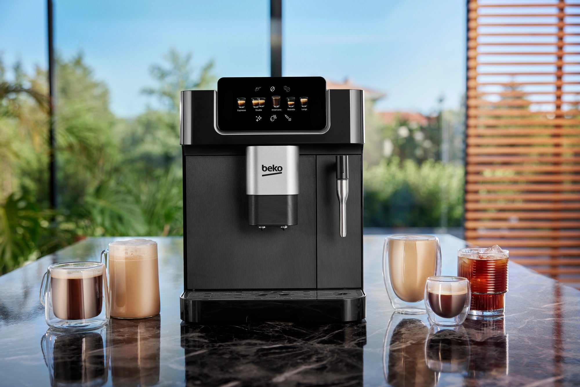 Beko CEG7302B Bean To Cup Fully Automatic Espresso Machine - Black