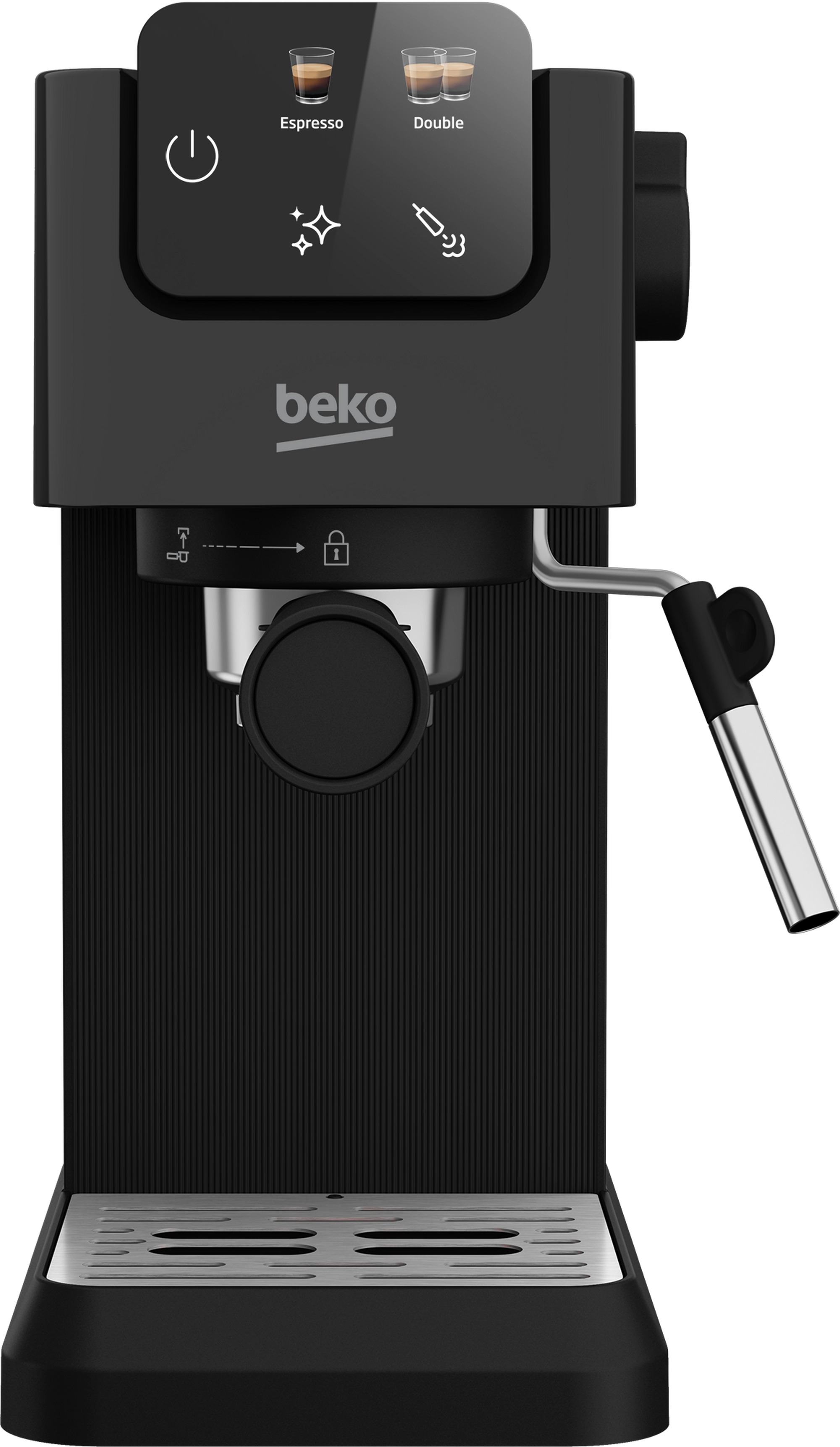 Beko CEP5302B Beko CaffeExperto Manual Espresso with Steam Wand - Black