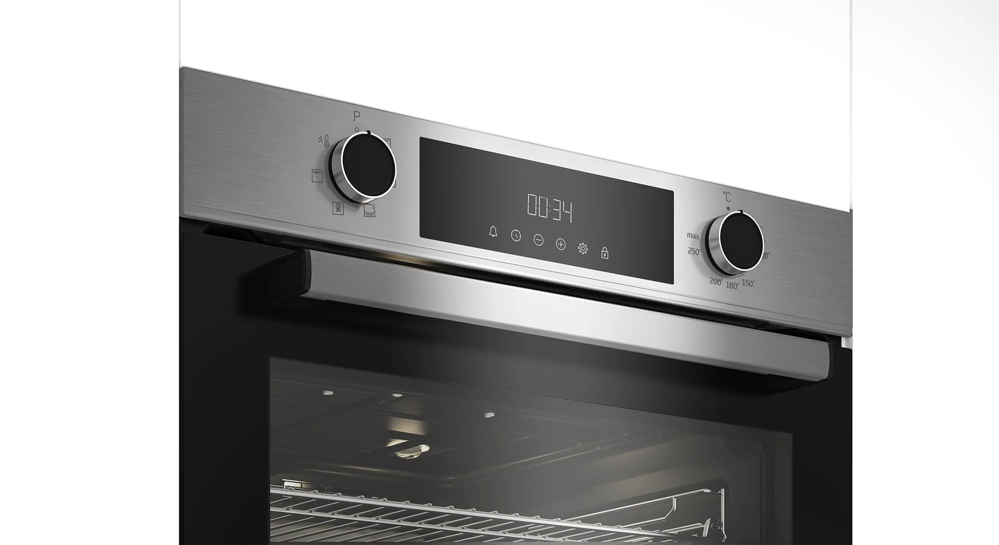 Beko AeroPerfect CIMY91X 60cm Built In Single Multi - function Oven - Stainless Steel