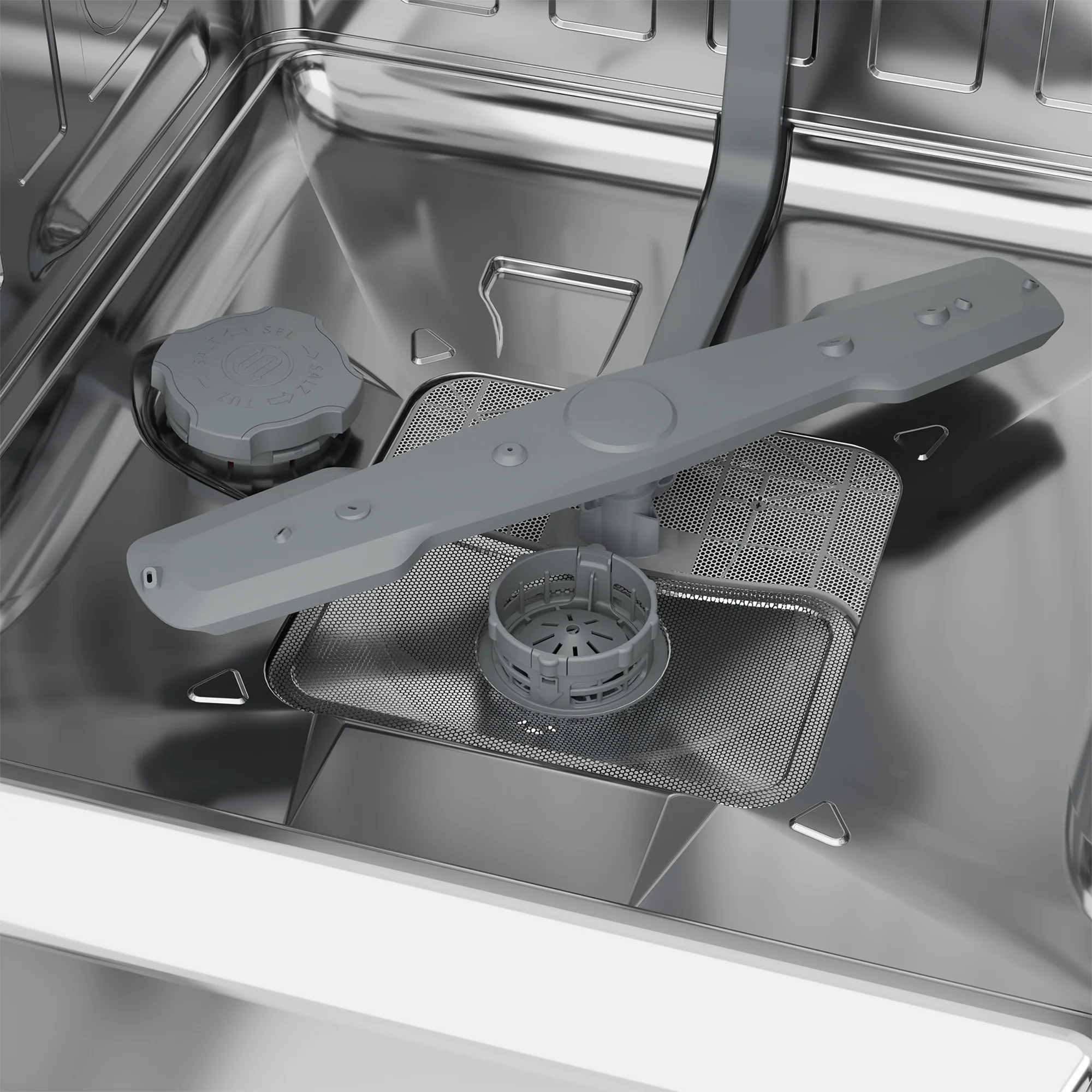 Beko DIN15C20 Integrated Full Size Dishwasher - 14 Place Settings