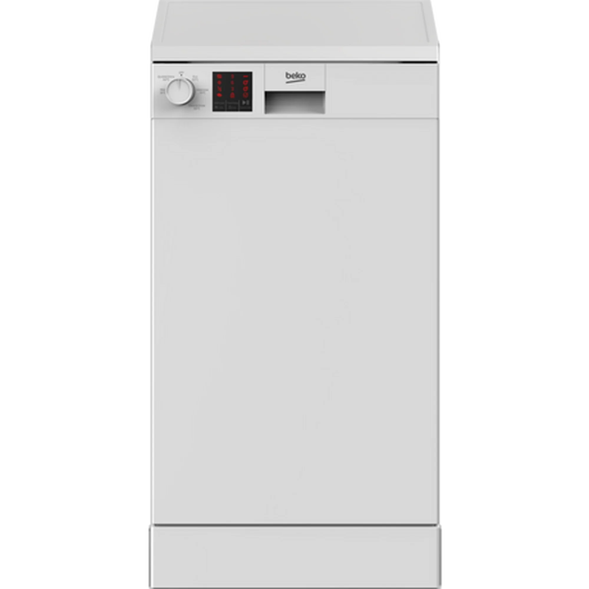 Beko DVS05C20W Slimline Dishwasher - White - 10 Place Settings