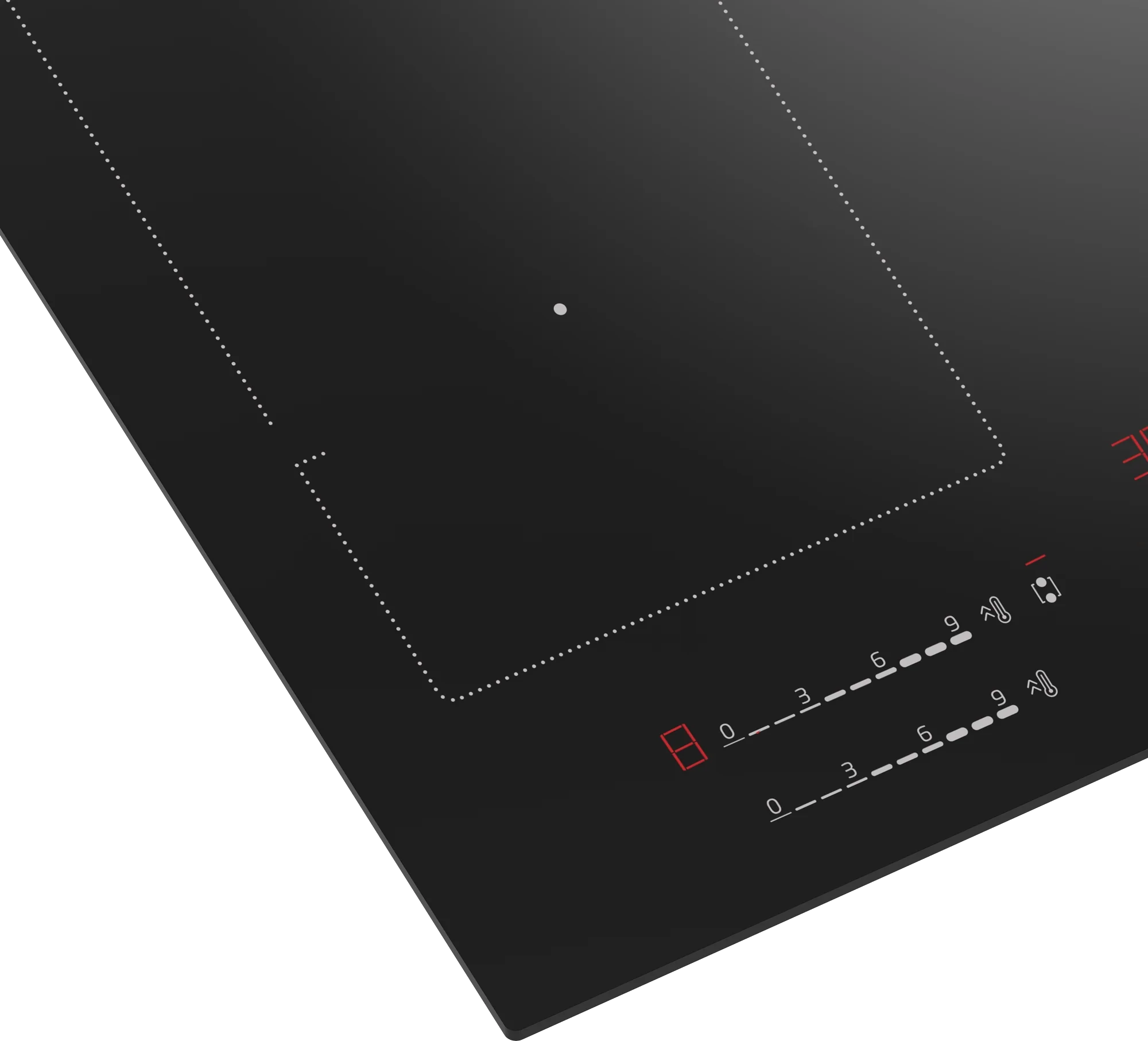 Beko HIIP64530UFT 59cm 4 Zone Induction Hob - Black