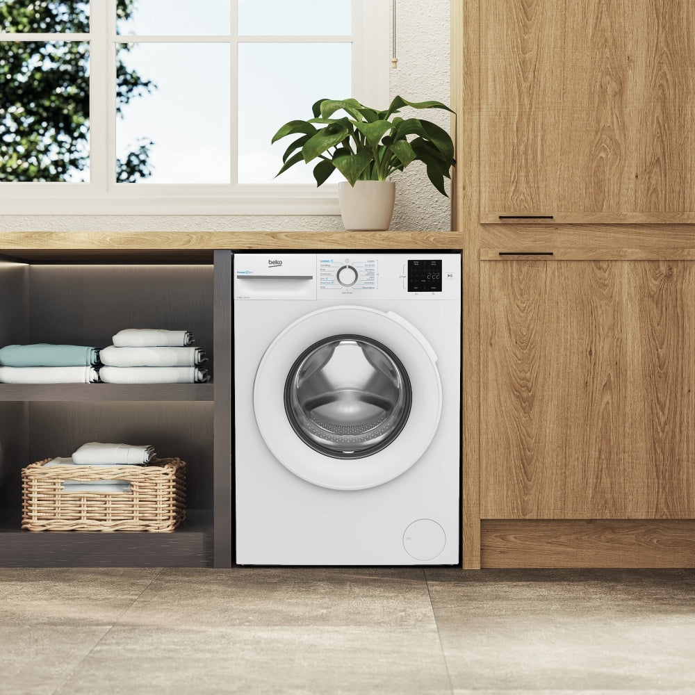 Beko BMN3WT3841W 8kg 1400 Spin Washing Machine - White
