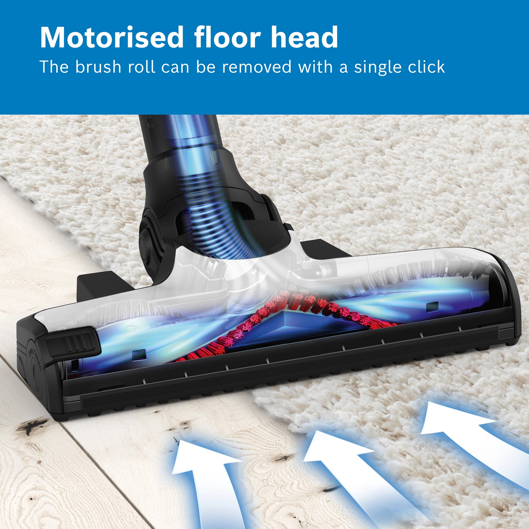 Bosch BBS611GB Cordless Vacuum Cleaner - 30 Minute Run Time - Black - PLUS Additional Battery