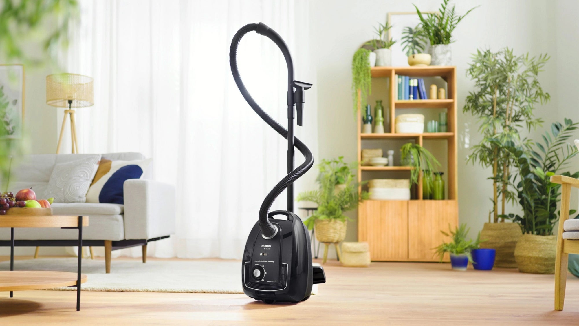 Bosch BGL38BA3GB Serie 4 ProEco 850W Bagged Cylinder Vacuum Cleaner - Black