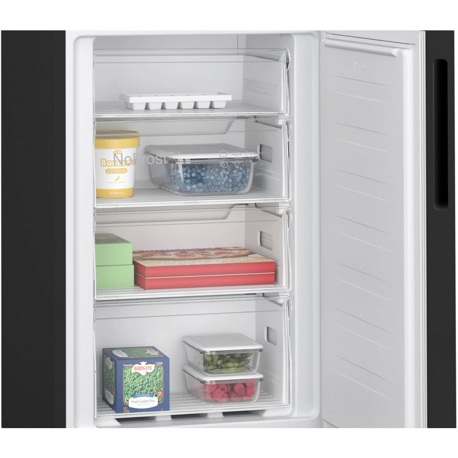 Bosch KGN27NBEAG 55cm 50/50 Frost Free Fridge Freezer - Black