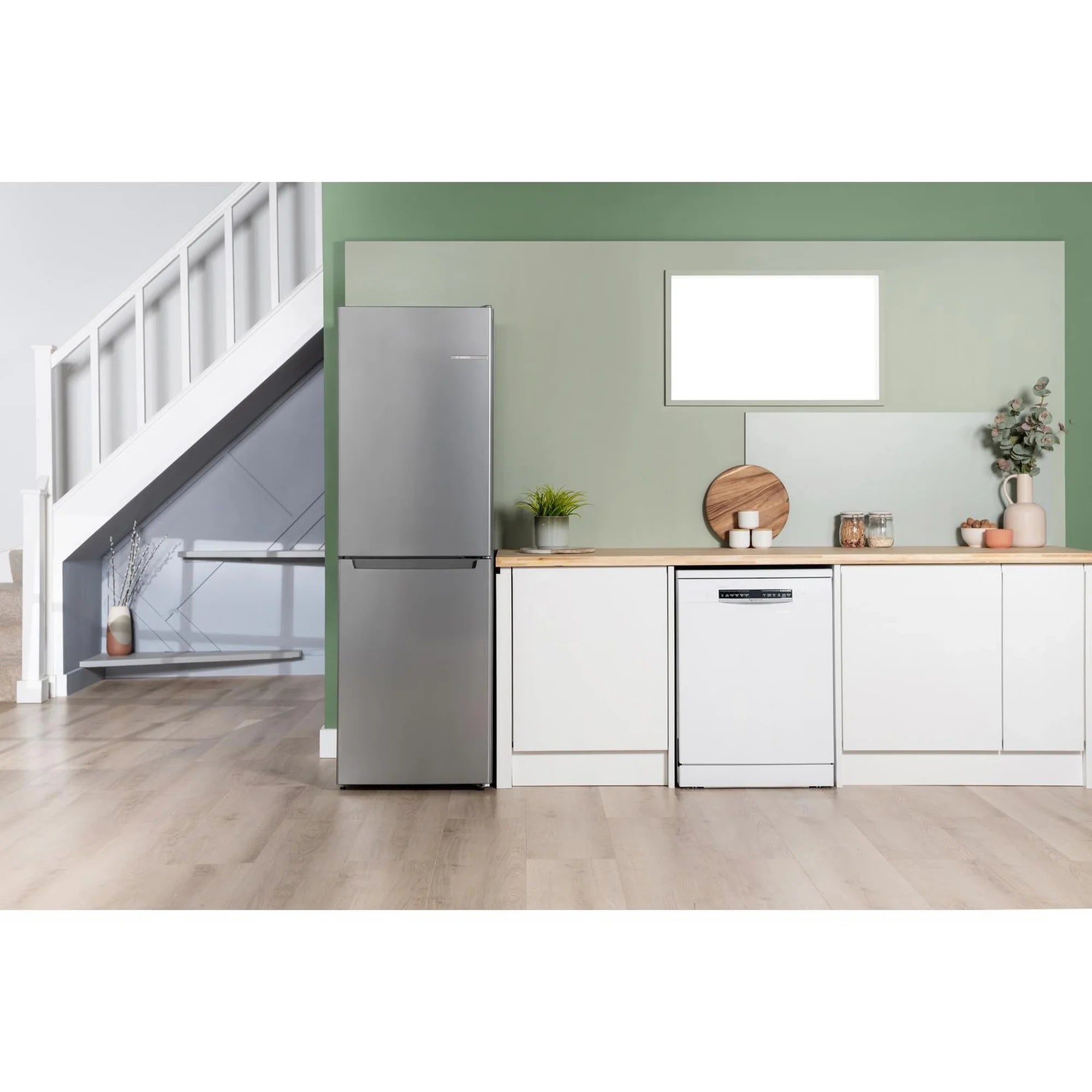 Bosch KGN34NLEAG 60cm 50/50 Frost Free Fridge Freezer - Silver