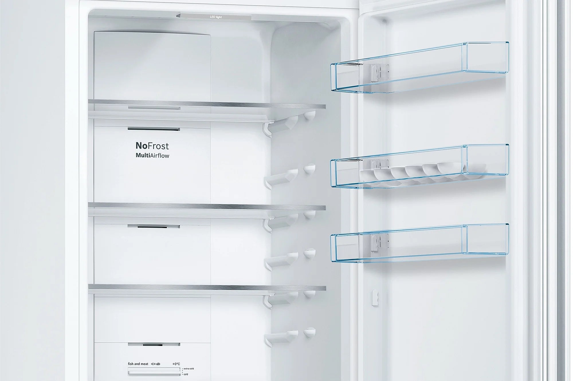 Bosch KGN392WEBG 60cm 70/30 Frost Free Fridge Freezer - White