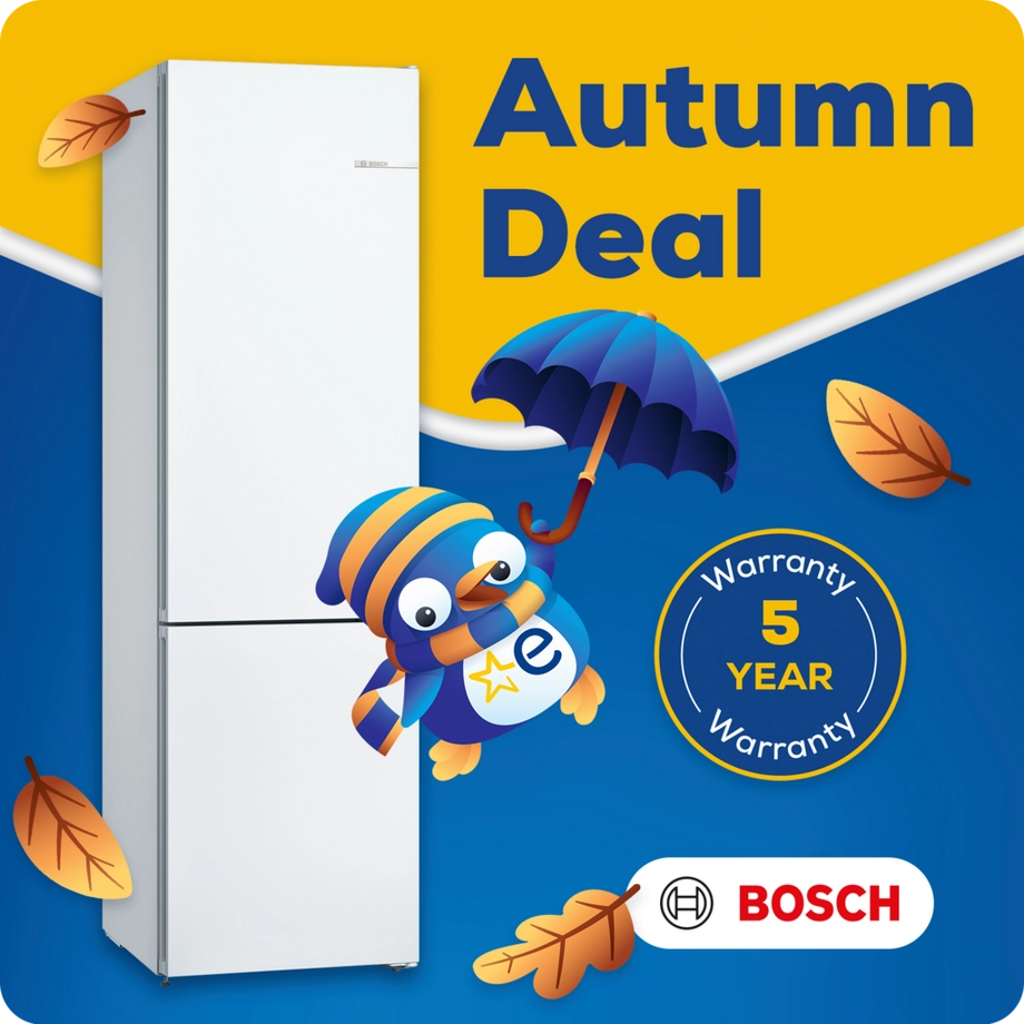 Bosch KGN392WEBG 60cm 70/30 Frost Free Fridge Freezer - White