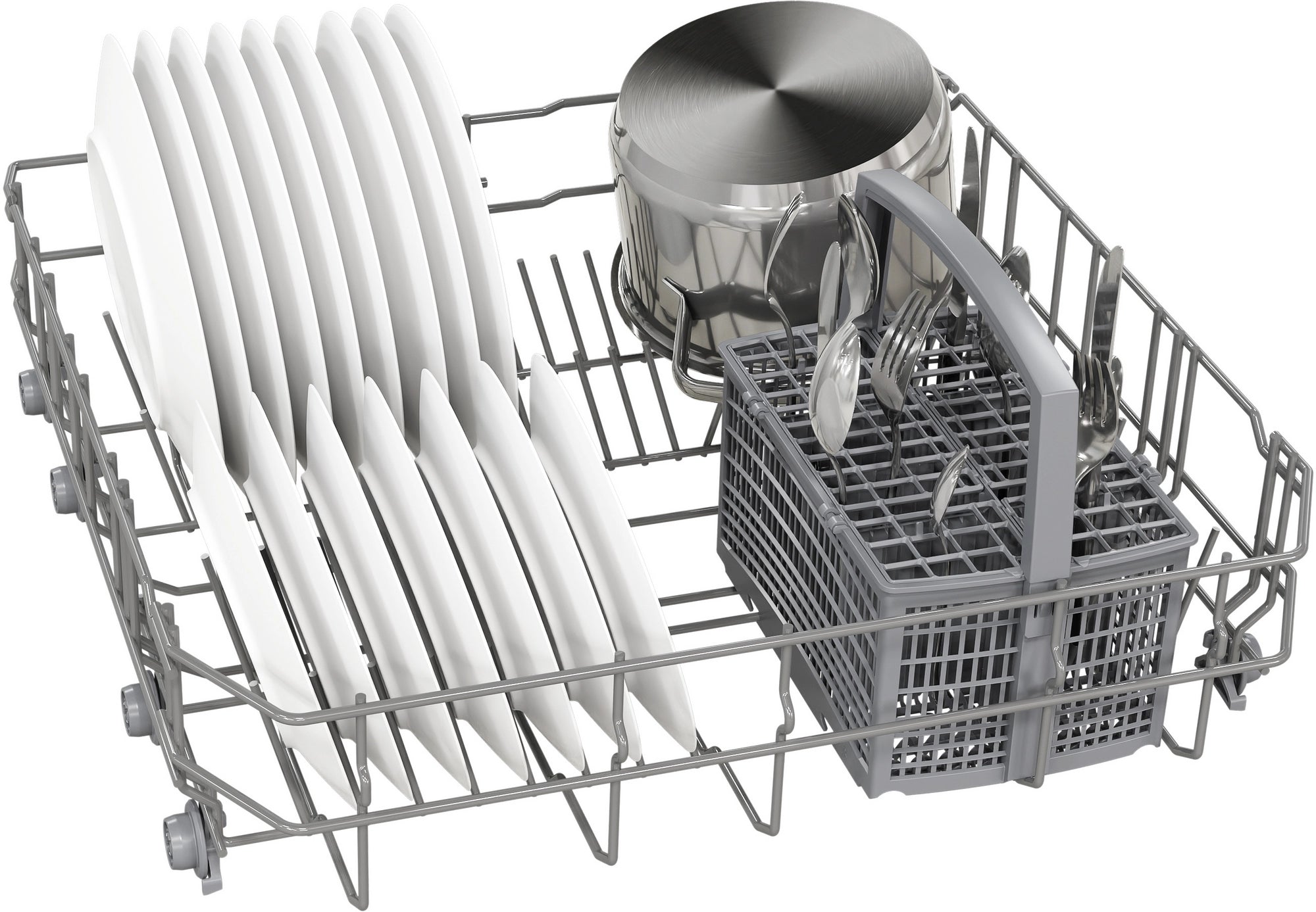 Bosch SMV2HTX02G Integrated Dishwasher - 13 Place Settings - White