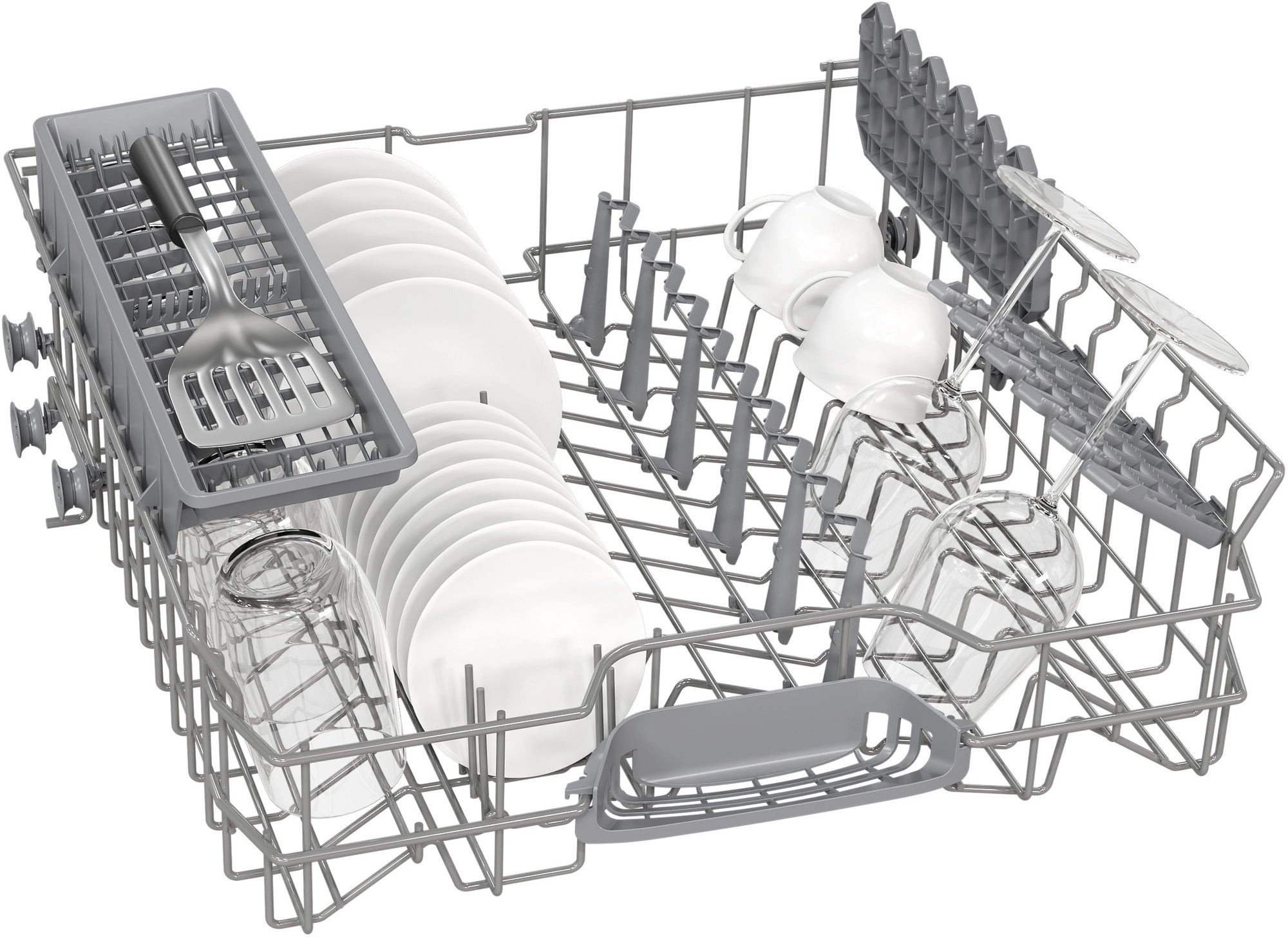 Bosch SMV2HTX02G Integrated Dishwasher - 13 Place Settings - White