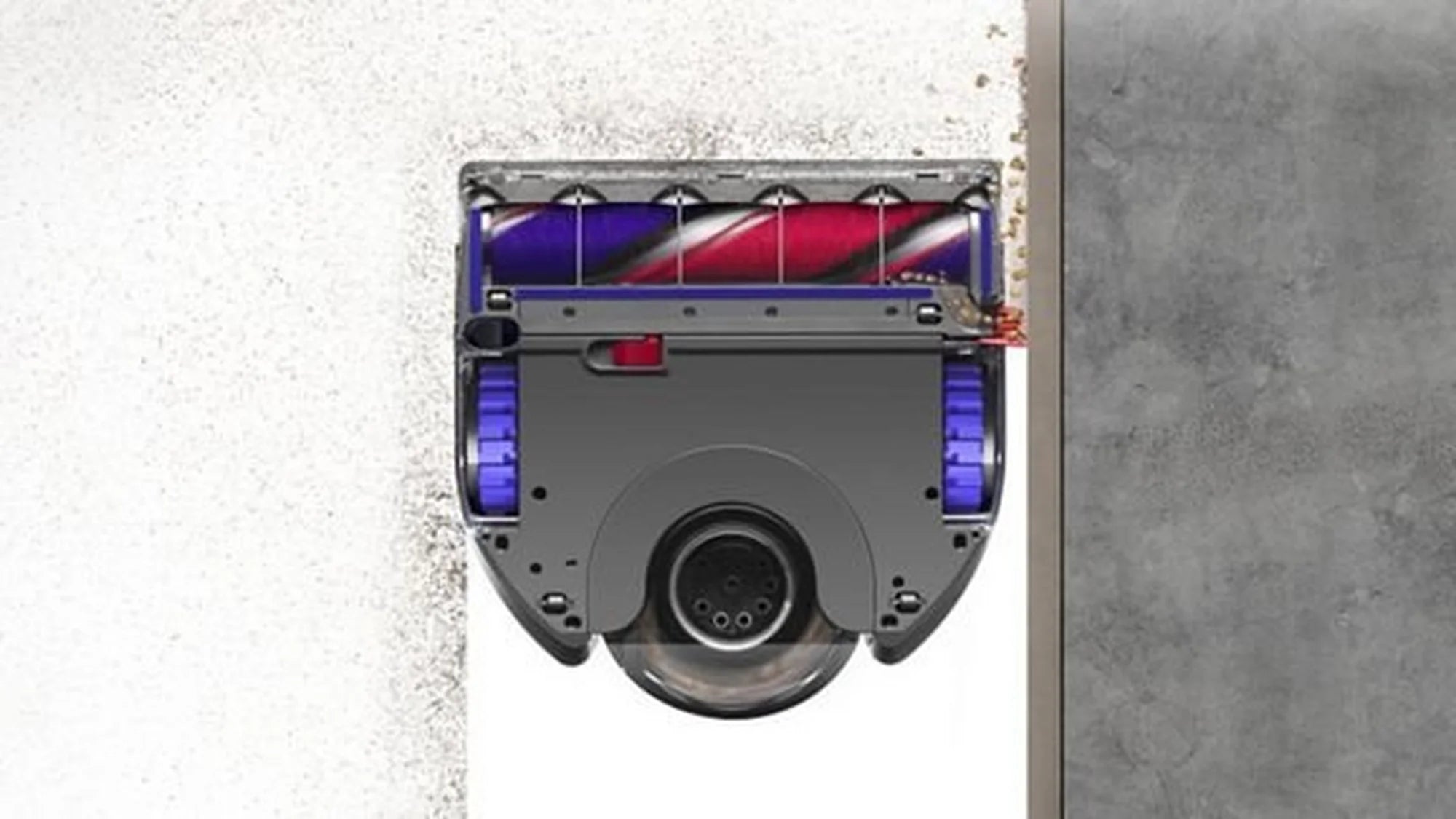 Dyson 360 Robot - 65 Minutes Run Time - Moulded Blue/Nickel