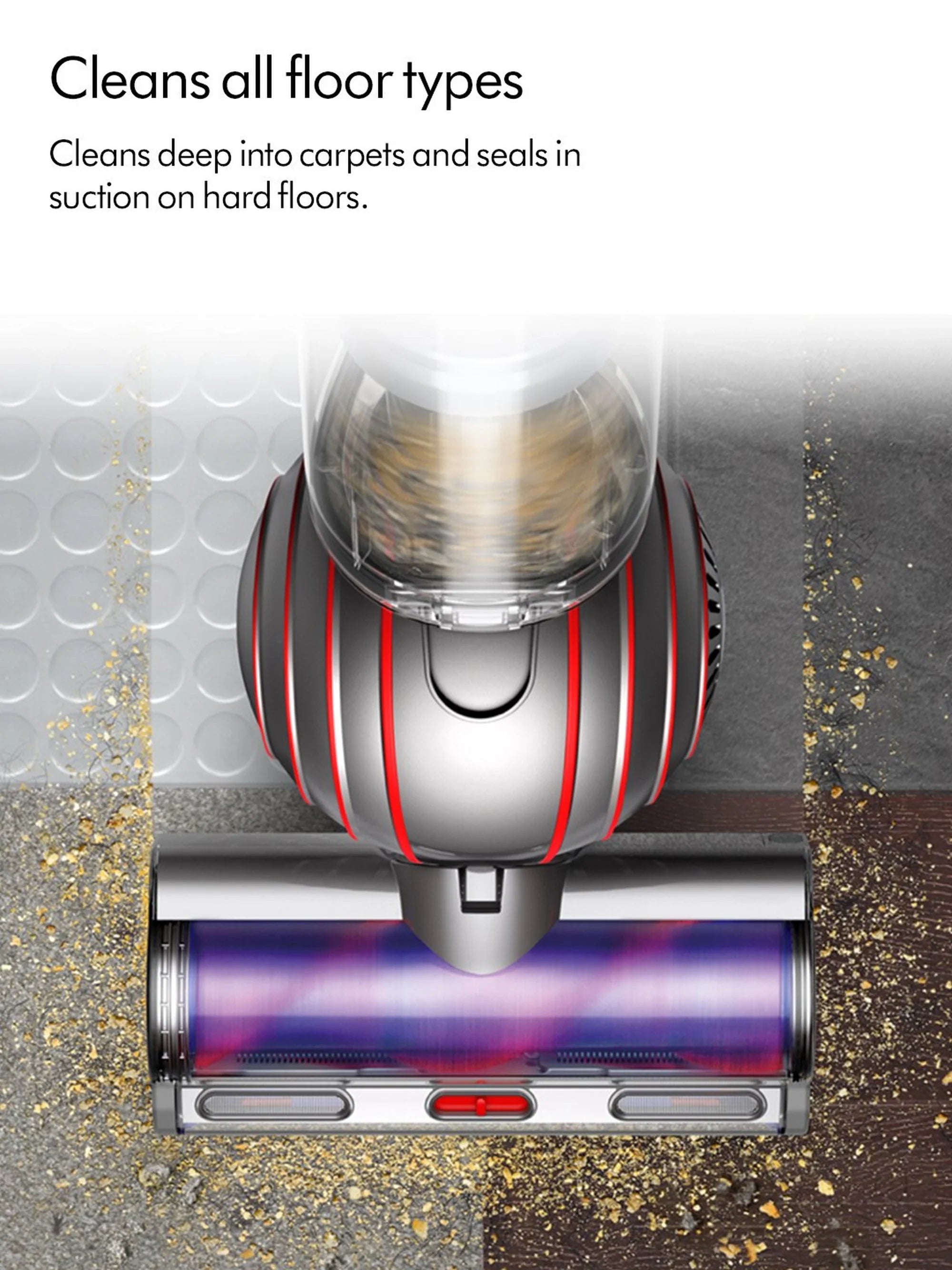 Dyson BALLANIMALNEW Ball Animal Upright Vacuum Cleaner - Silver