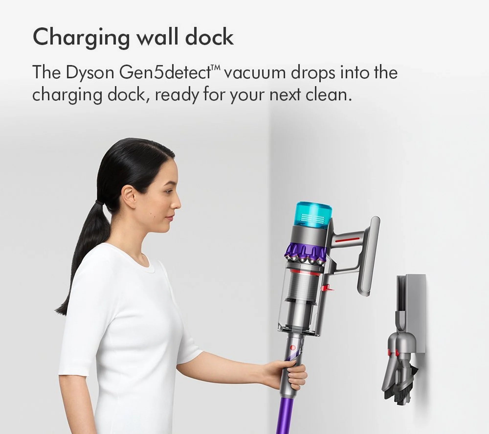 Dyson GEN5DETECT-2023 Cordless Stick Vacuum Cleaner - 70 Minutes Run Time - Purple