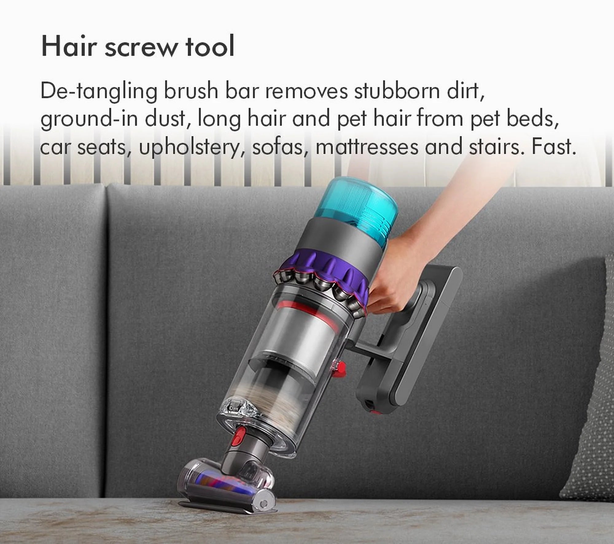 Dyson GEN5DETECT-2023 Cordless Stick Vacuum Cleaner - 70 Minutes Run Time - Purple