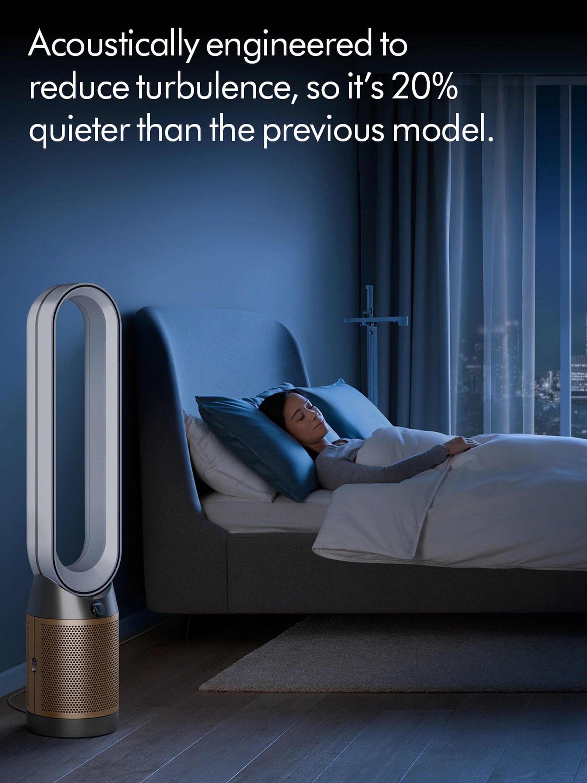 Dyson TP09-2024 HEPA Cool Formaldehyde Purifying Fan - White