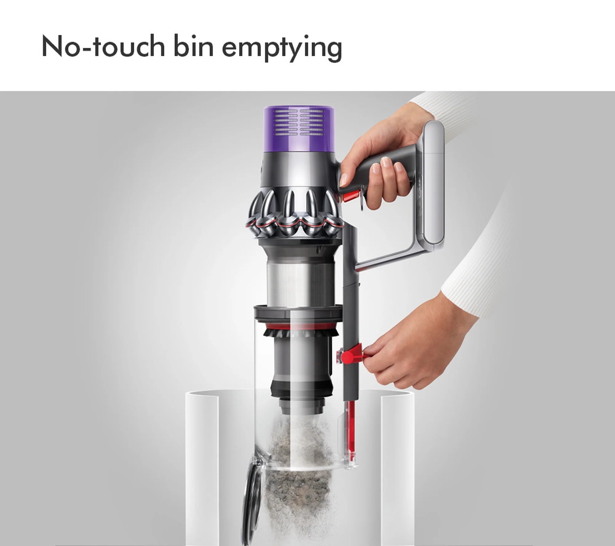 Dyson V11EXTRA Stick Vacuum Cleaner - 60 Minutes Run Time - Nickel/Red