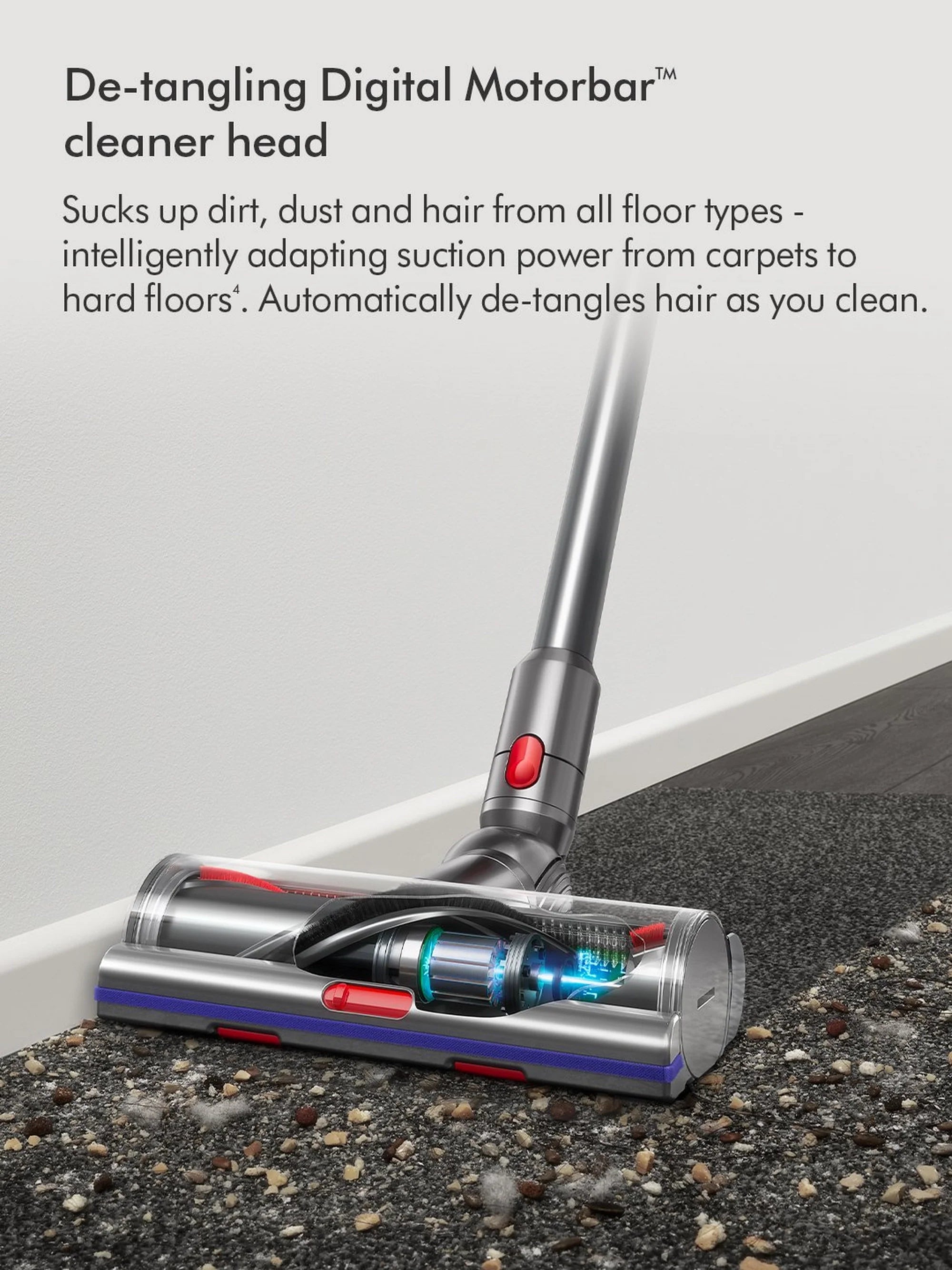 Dyson V15-2024 Cordless Vacuum - 60 Minutes Run Time - Yellow/Nickel