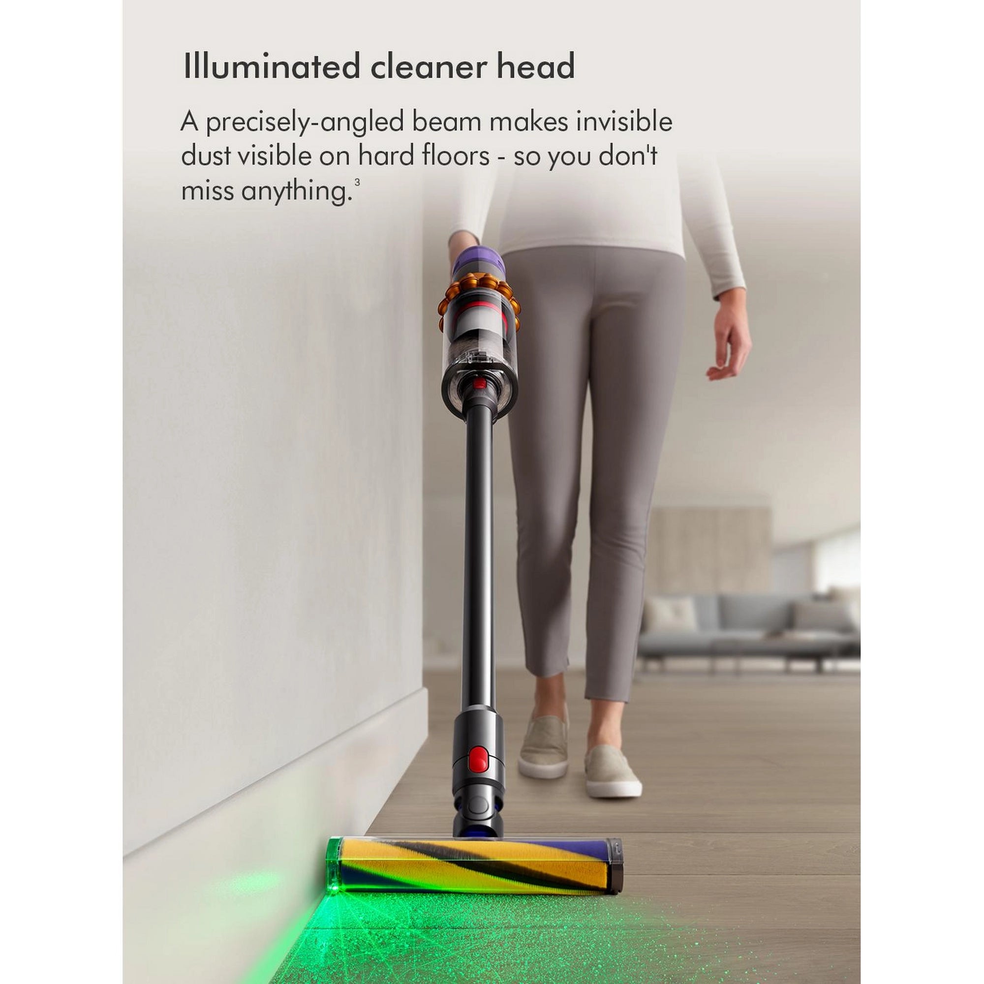 Dyson V15Extra Handheld Stick Vacuum Cleaner - 60 Minutes Run Time - Nickel/Blue