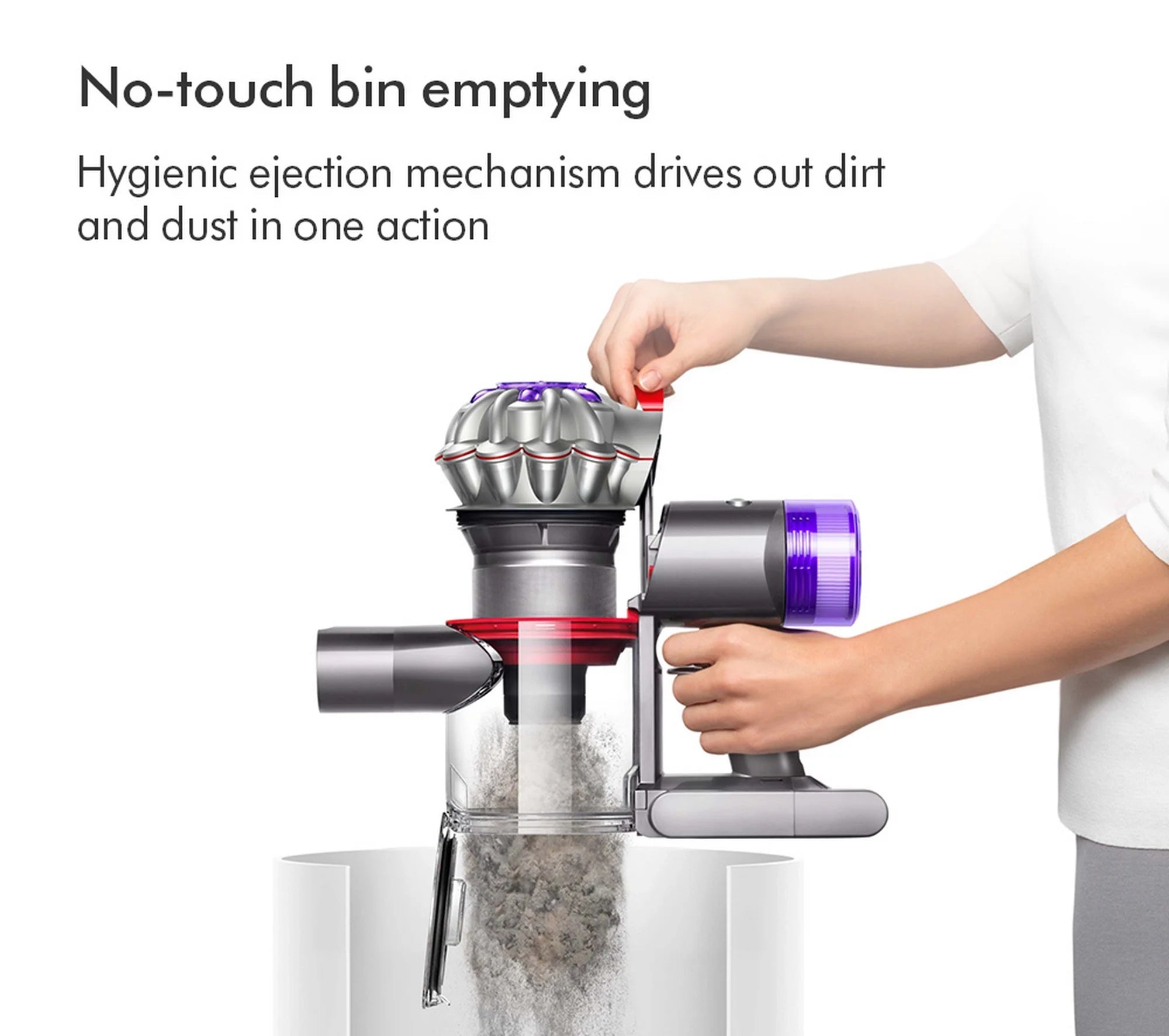 Dyson V8ADVANCED-24 Vacuum Cleaner - Silver/Nickel