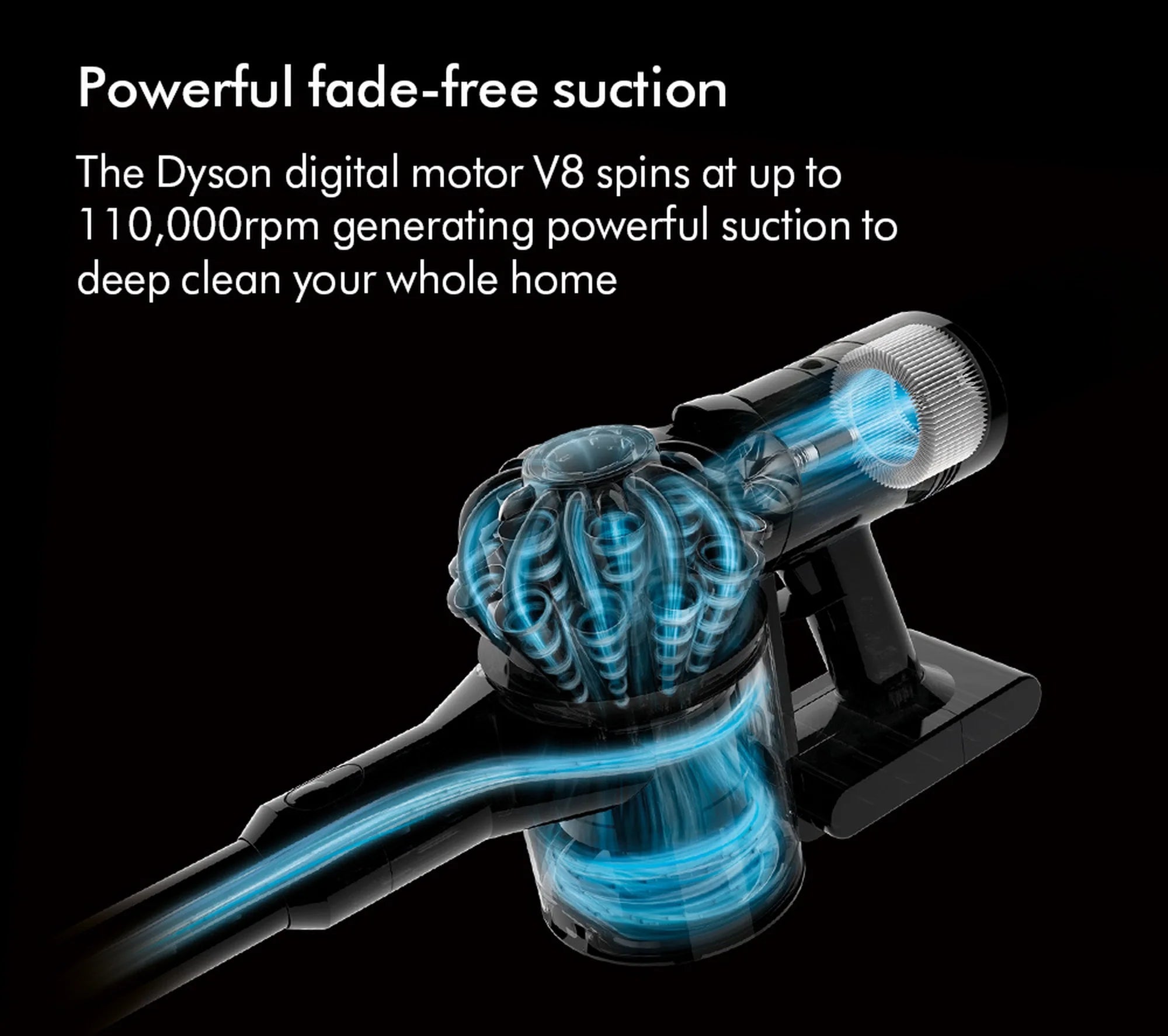 Dyson V8ADVANCED-24 Vacuum Cleaner - Silver/Nickel