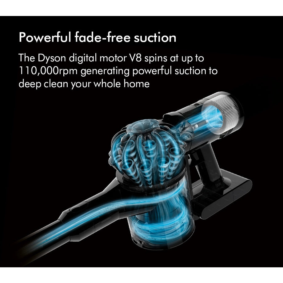 Dyson V8ADVANCED-24 KIT Vacuum Cleaner - Silver/Nickel