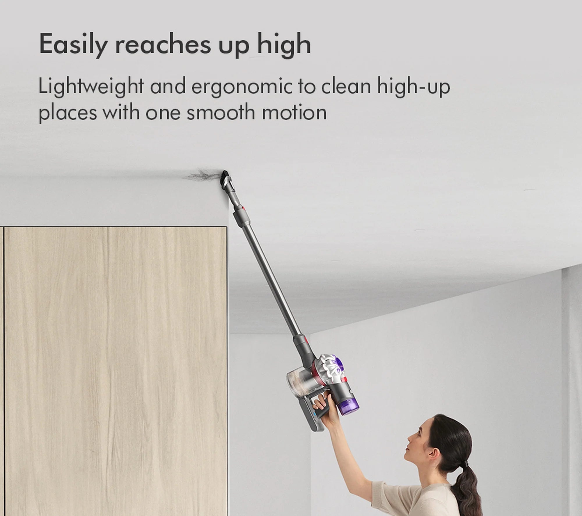 Dyson V8ADVANCED-24 Vacuum Cleaner - Silver/Nickel