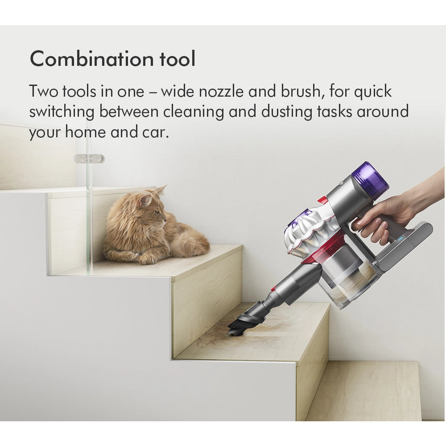 Dyson V8ADVANCED-24 KIT Vacuum Cleaner - Silver/Nickel