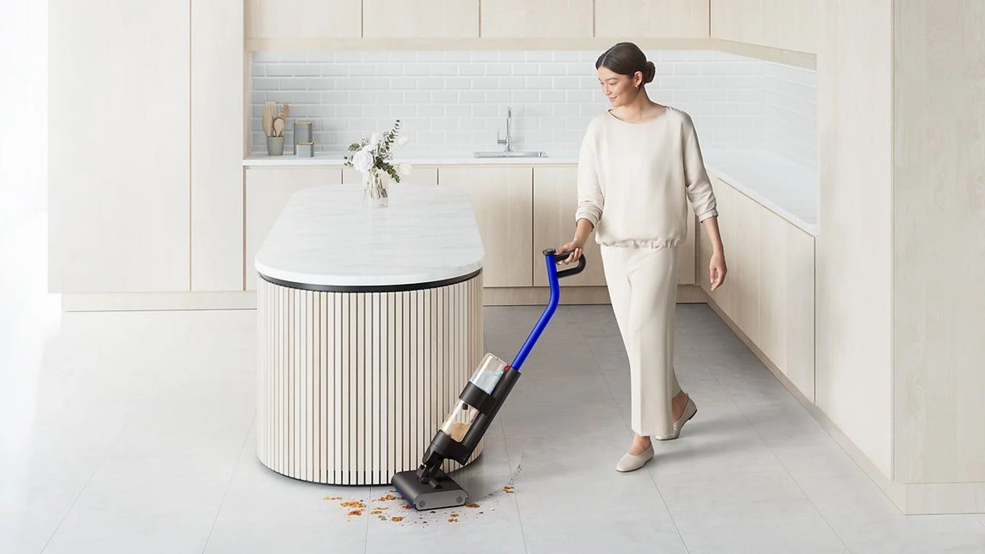 Dyson WASHG1 Wet Cleaner - 35 Minutes Run Time - Black/Blue