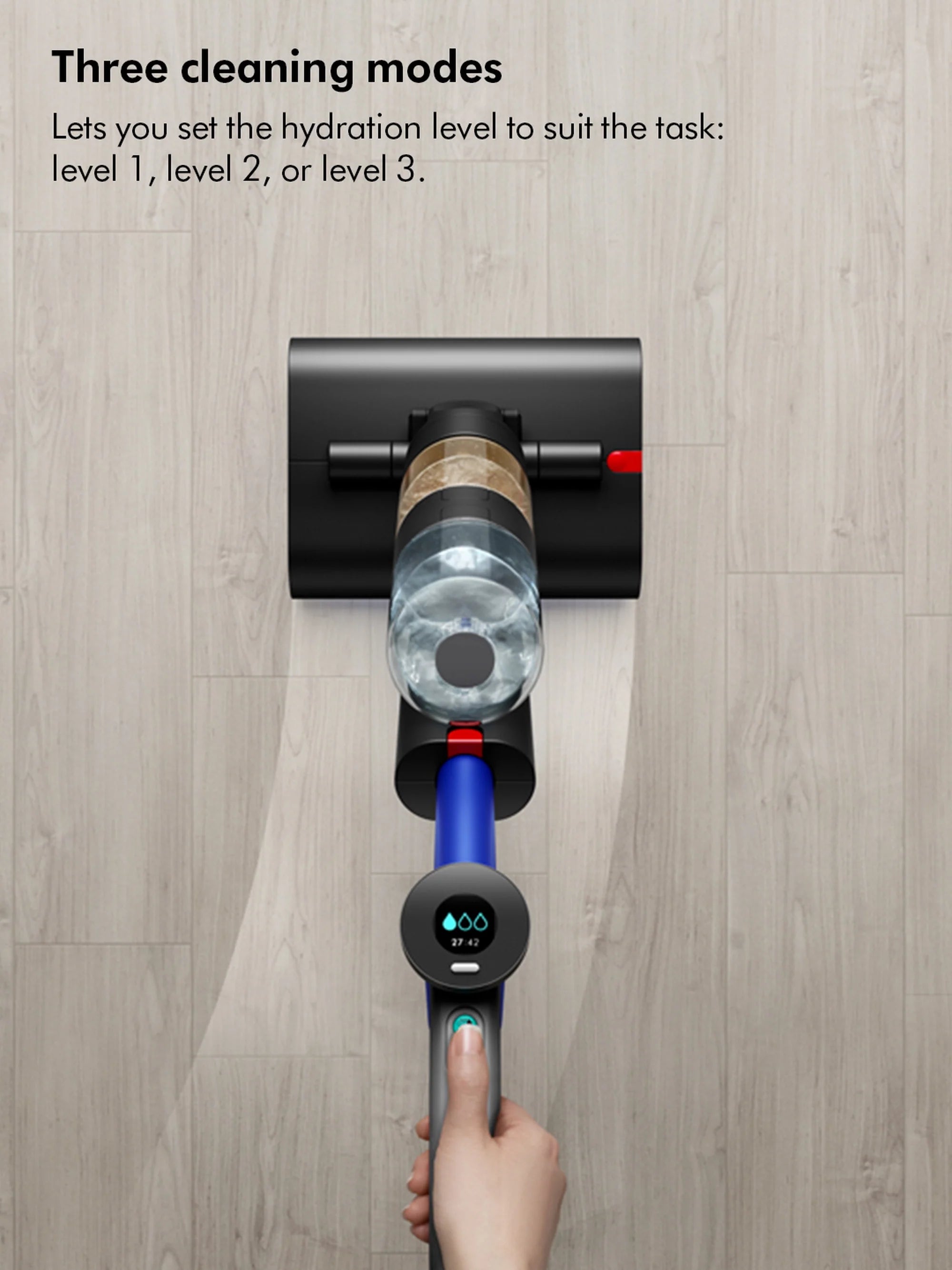 Dyson WASHG1 Wet Cleaner - 35 Minutes Run Time - Black/Blue