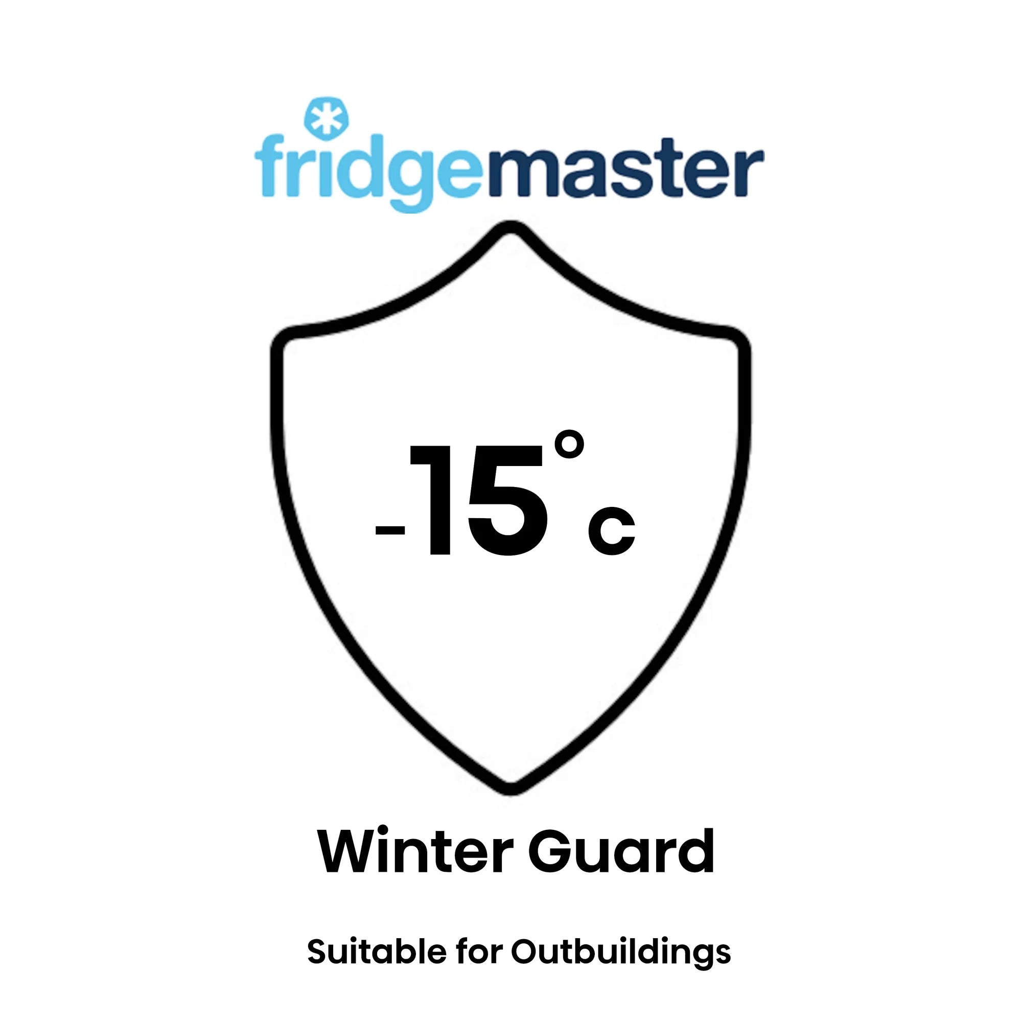 Fridgemaster MUZ4860E Under Counter Freezer in White