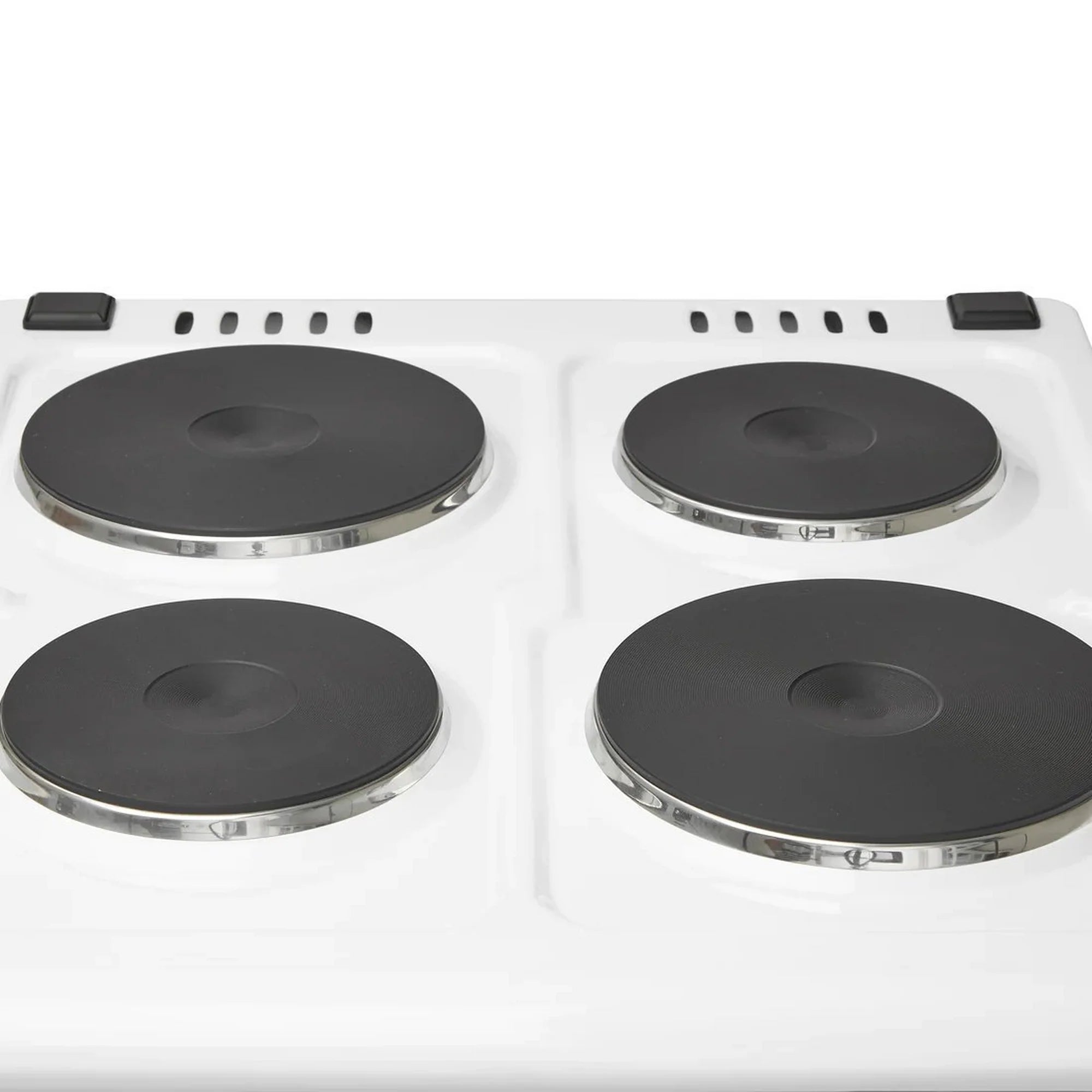Haden HES050W 50cm Electric Cooker with Solid Plate Hob - White